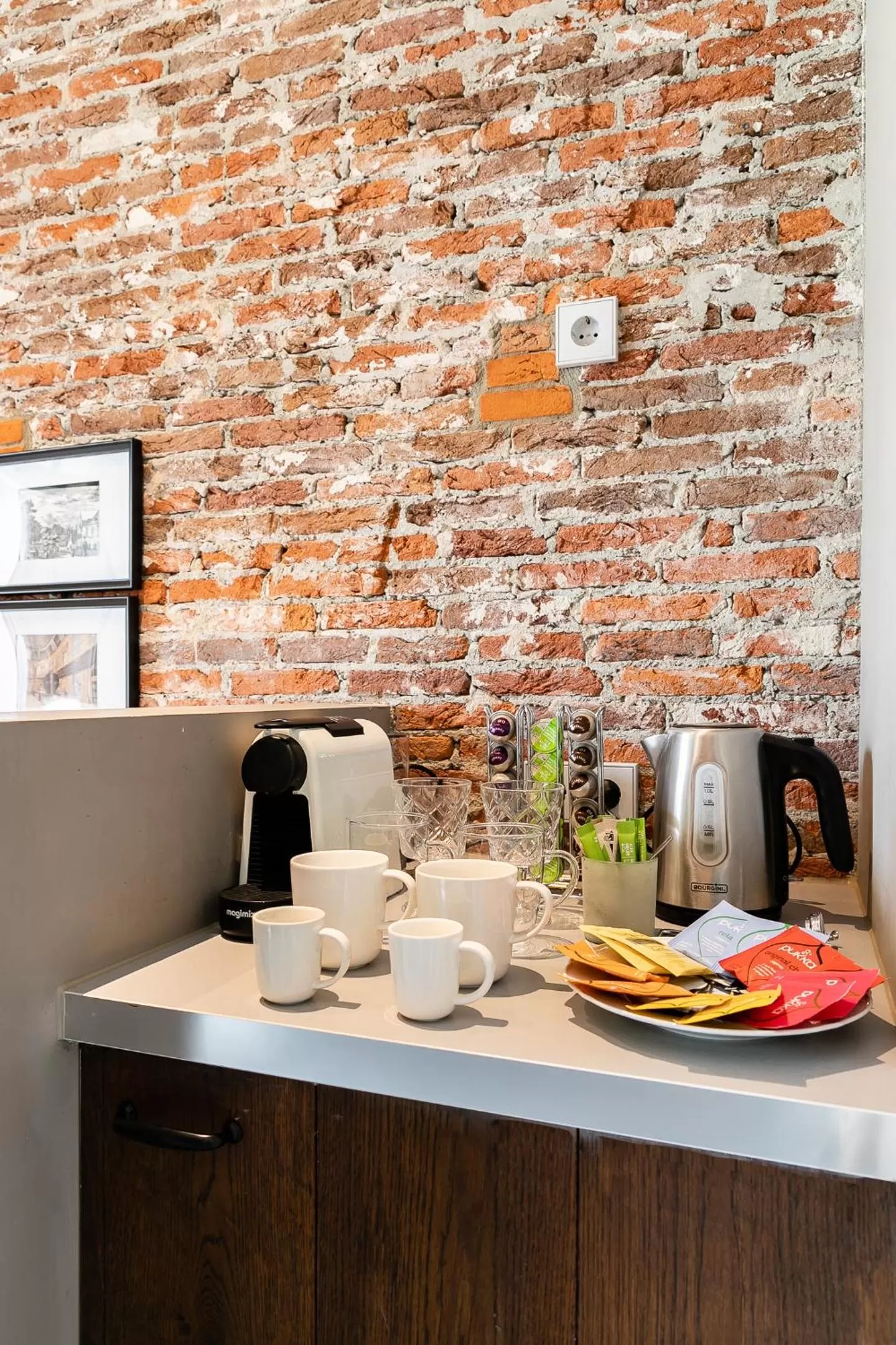 Coffee/tea facilities in Boutique Hotel 't Vosje