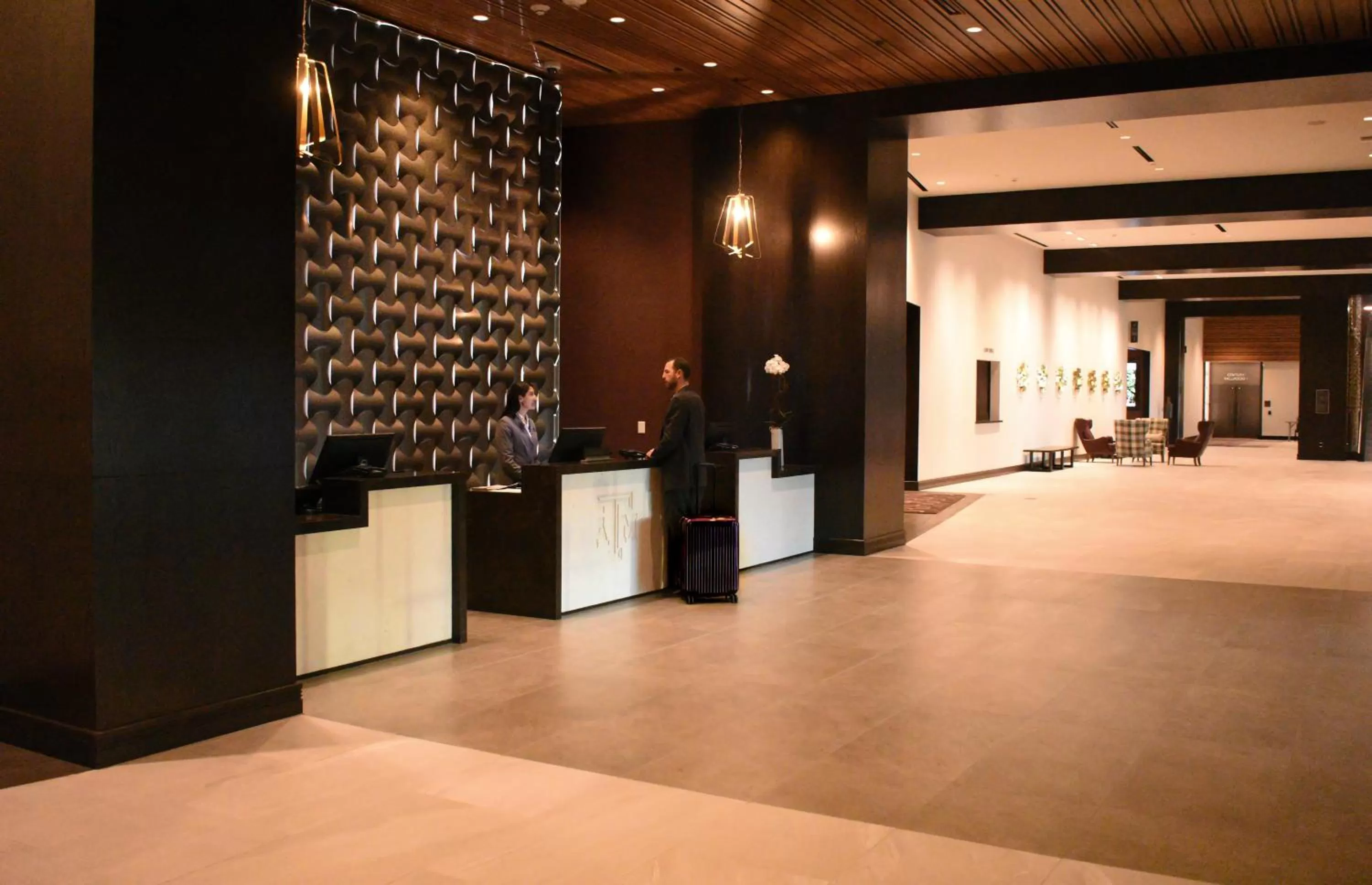 Lobby or reception in Texas A&M Hotel and Conference Center