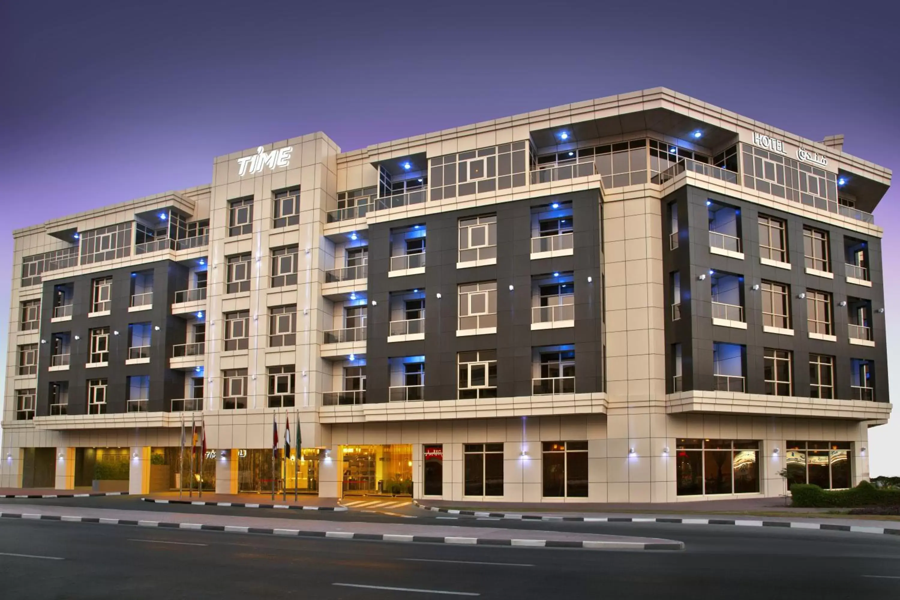 Facade/entrance, Property Building in TIME Grand Plaza Hotel, Dubai Airport
