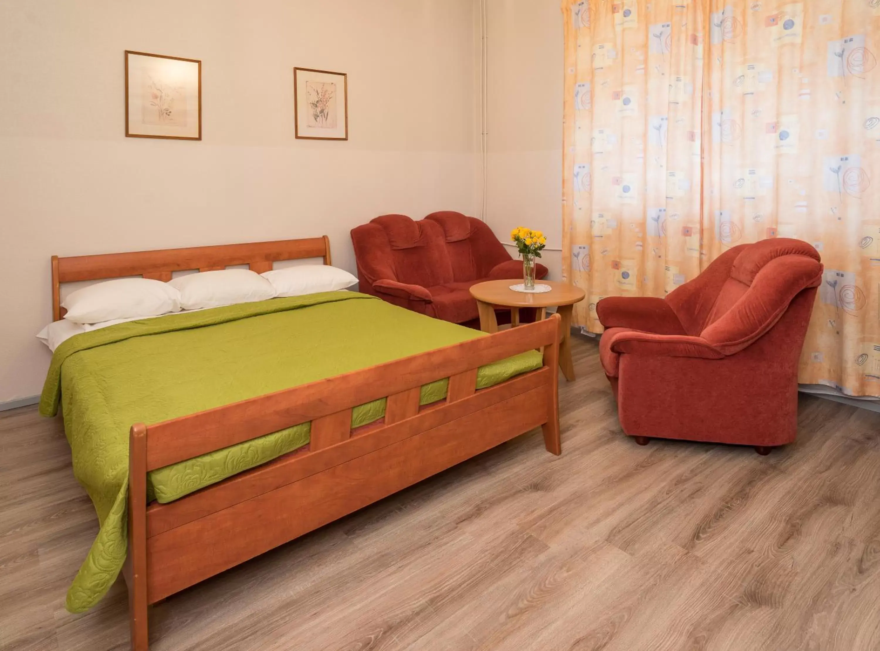 Bed in Lilleküla Hotel