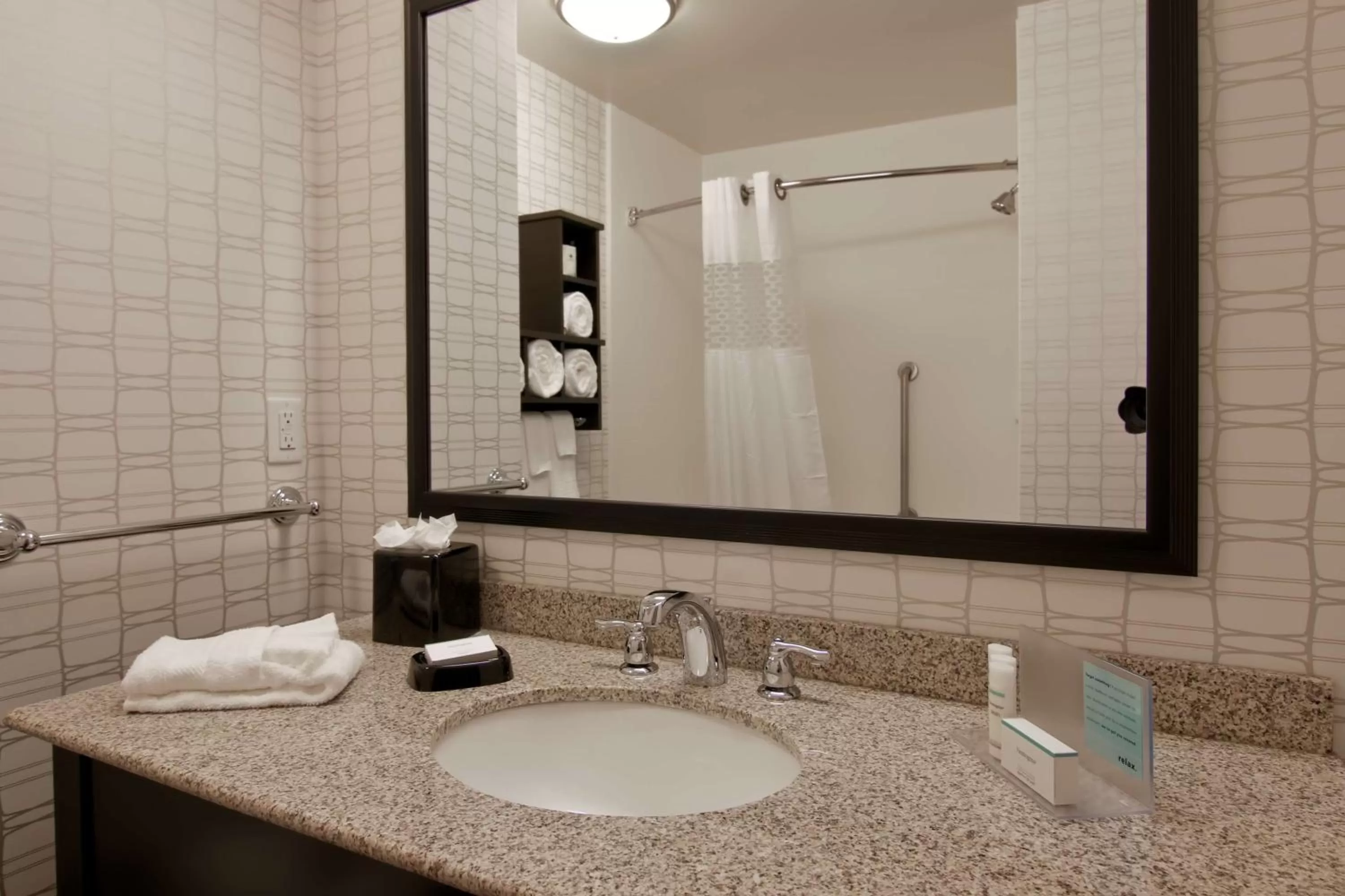 Bathroom in Hampton Inn &amp; Suites Bellevue Downtown/Seattle