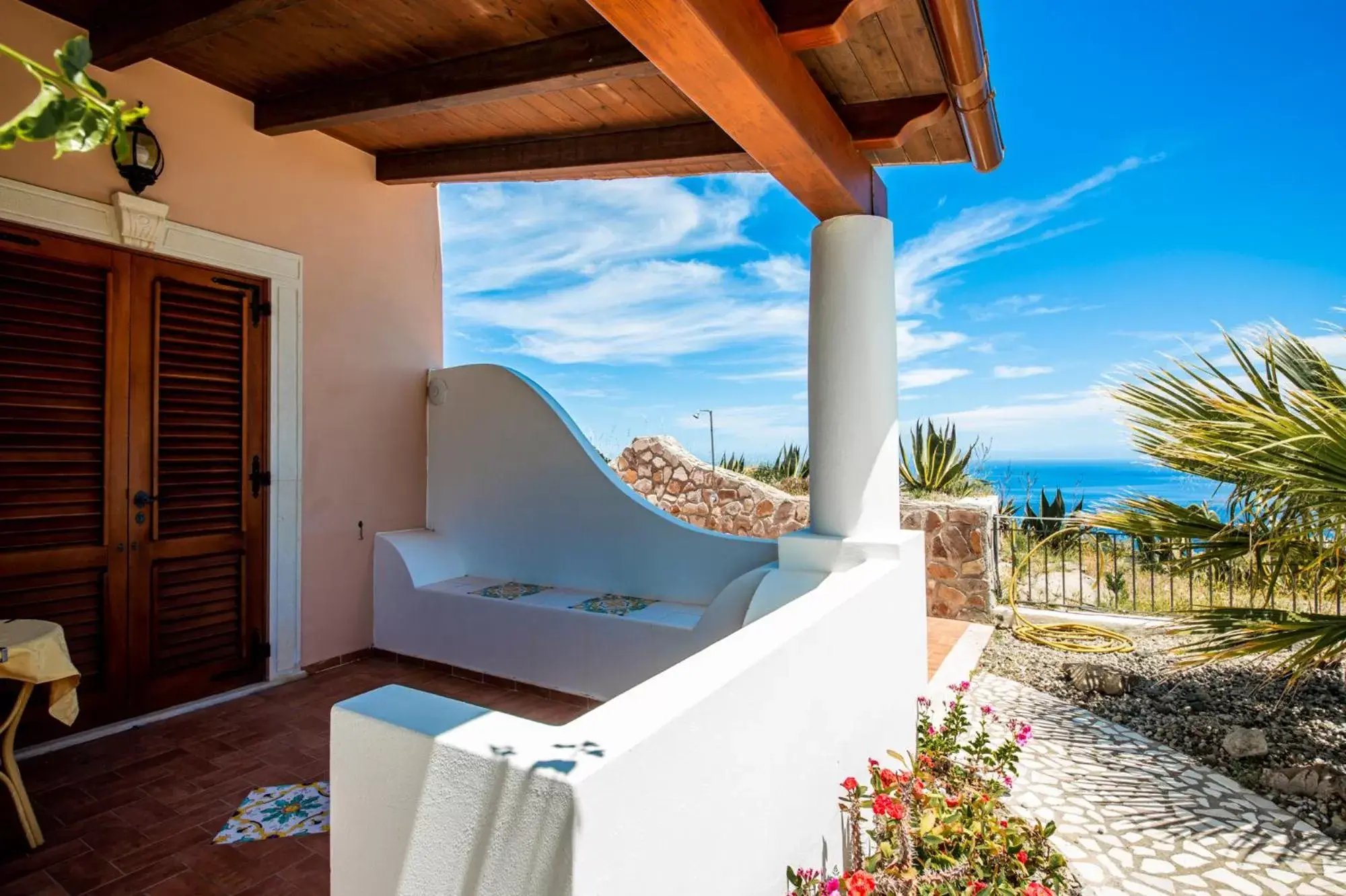 Balcony/Terrace in B&B Villa Maristella