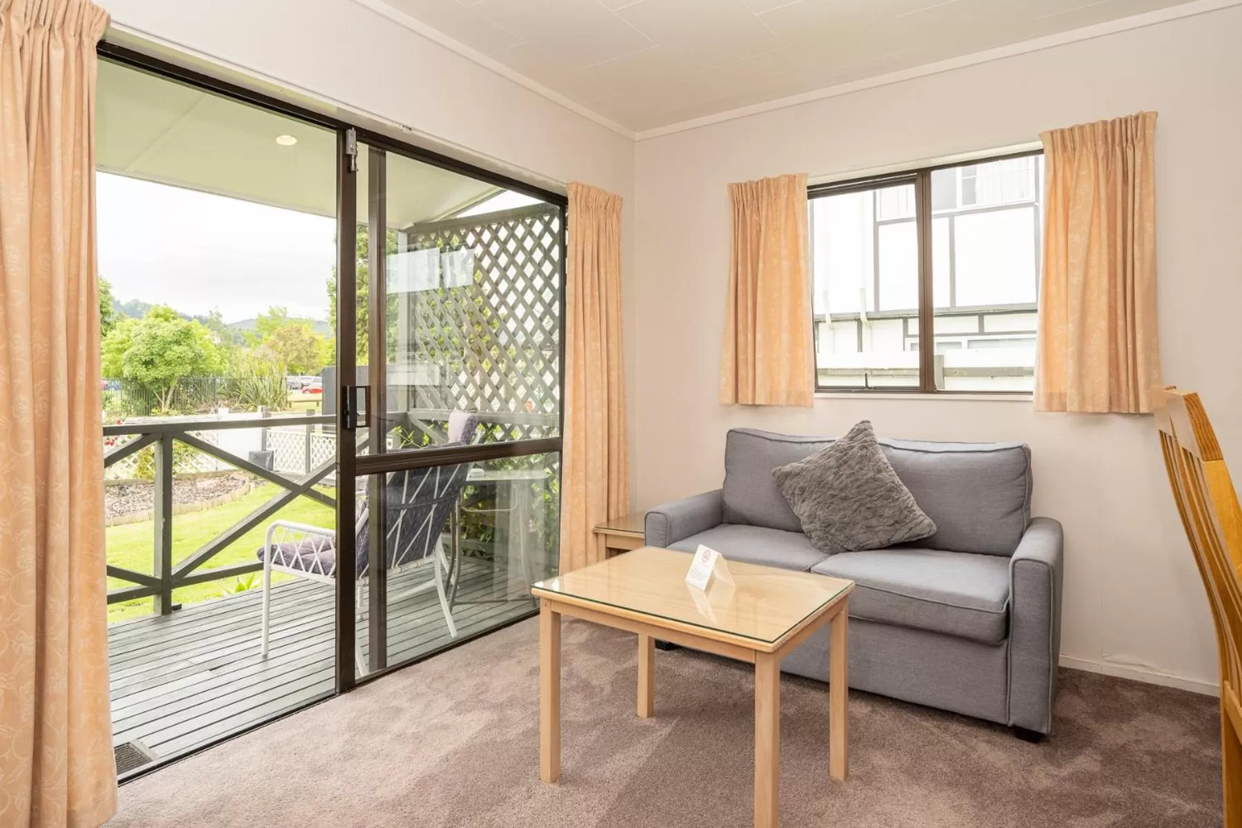 View (from property/room) in Tudor Park Motel Spacious with kitchens 1 minute walk to restaurant and shopping centre and Gisborne Hospital