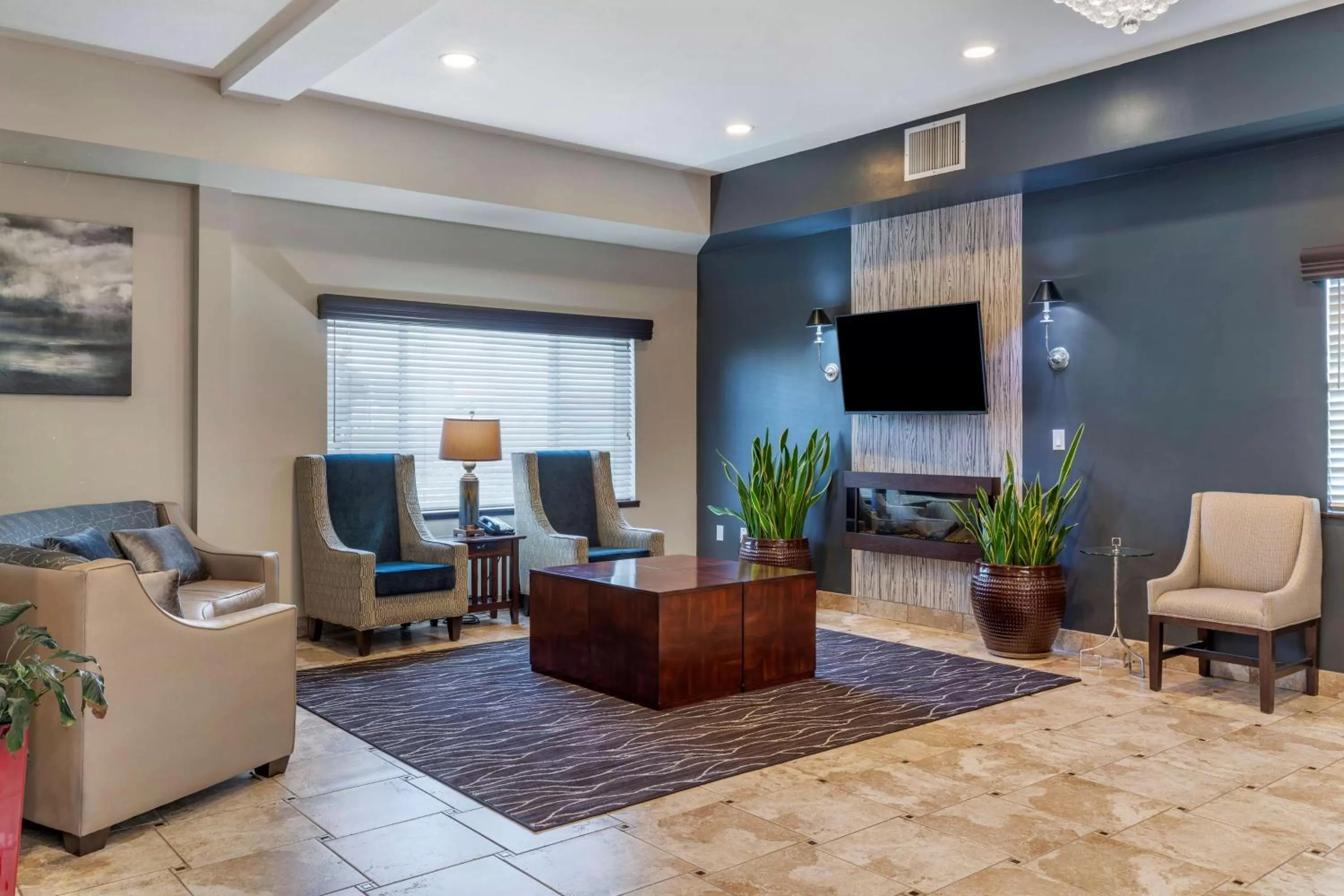 Lobby or reception in Best Western Newberg Inn