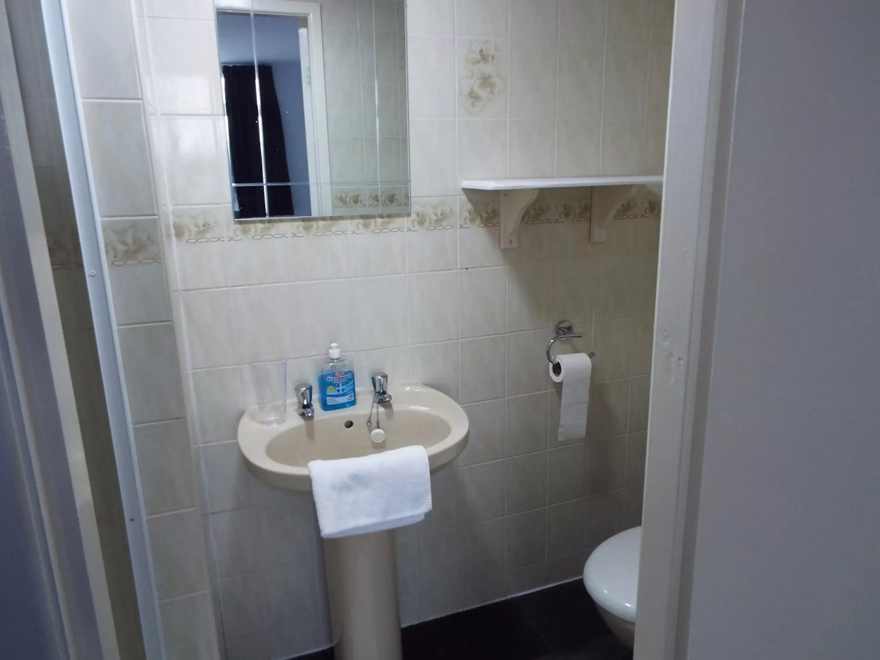 Bathroom in Alfies Hotel