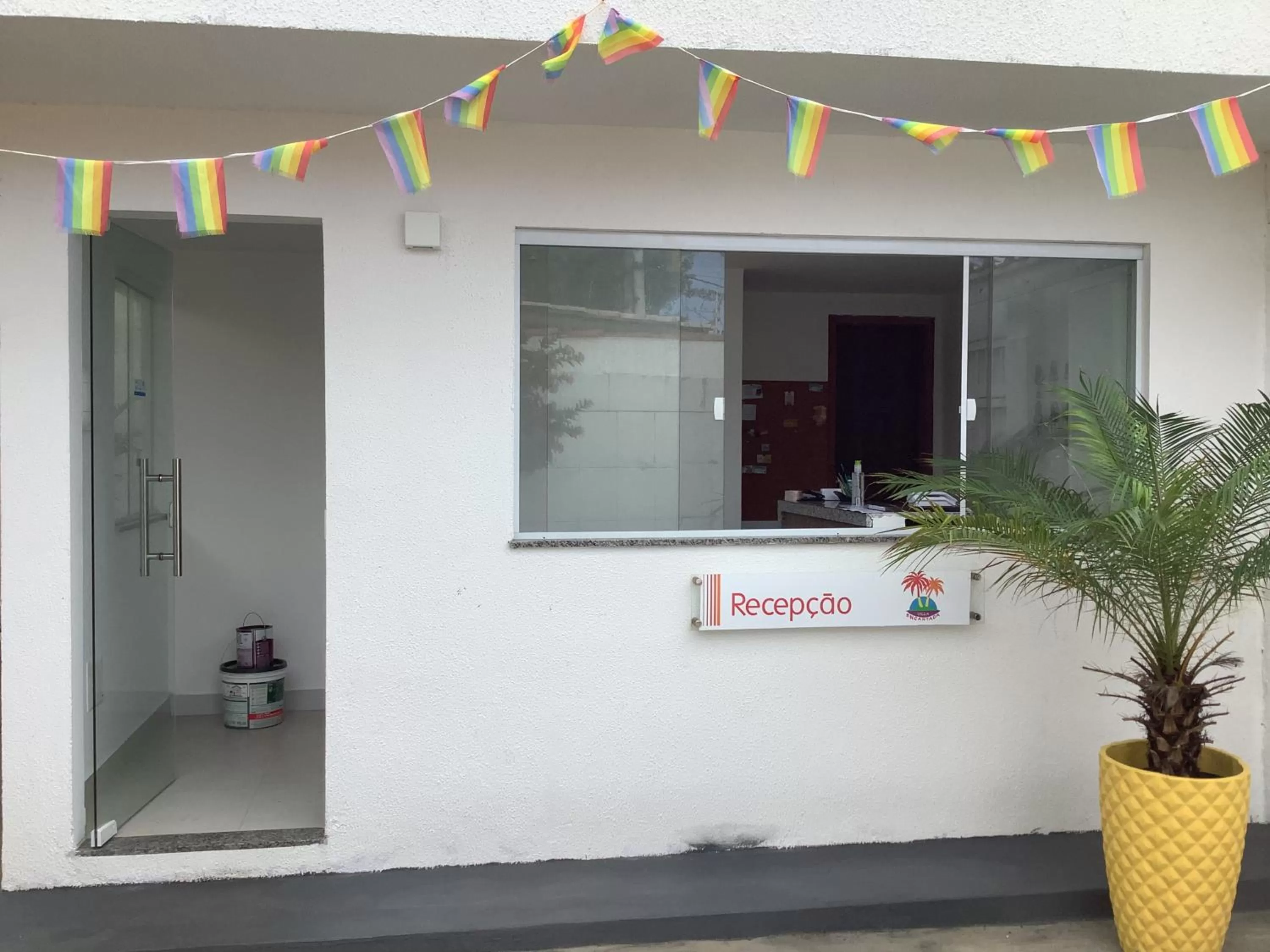 Lobby or reception in Pousada Villa Encantada LGBTQIAPlus