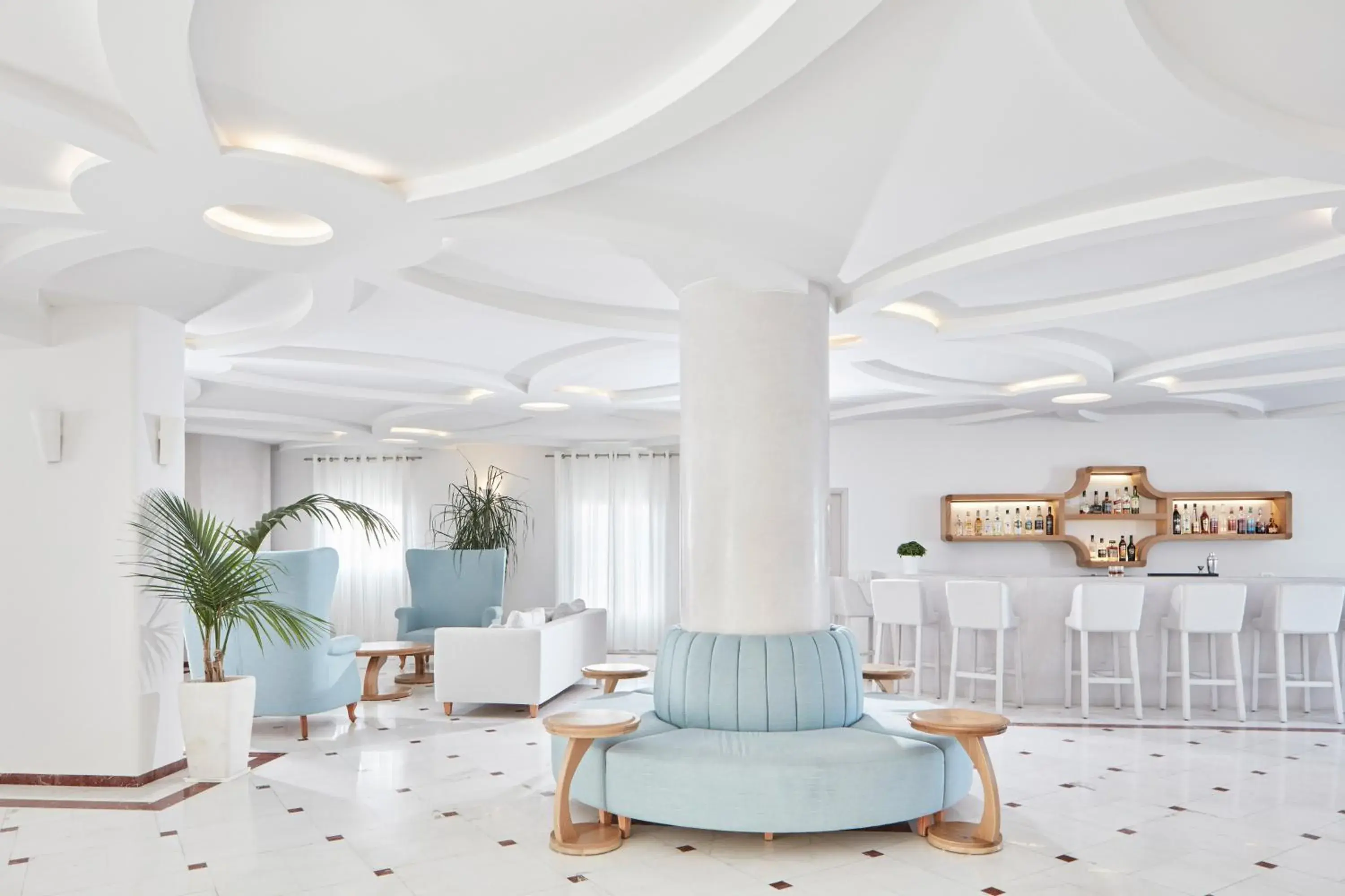 Lounge or bar in Santorini Palace Lounge or bar in Santorini Palace