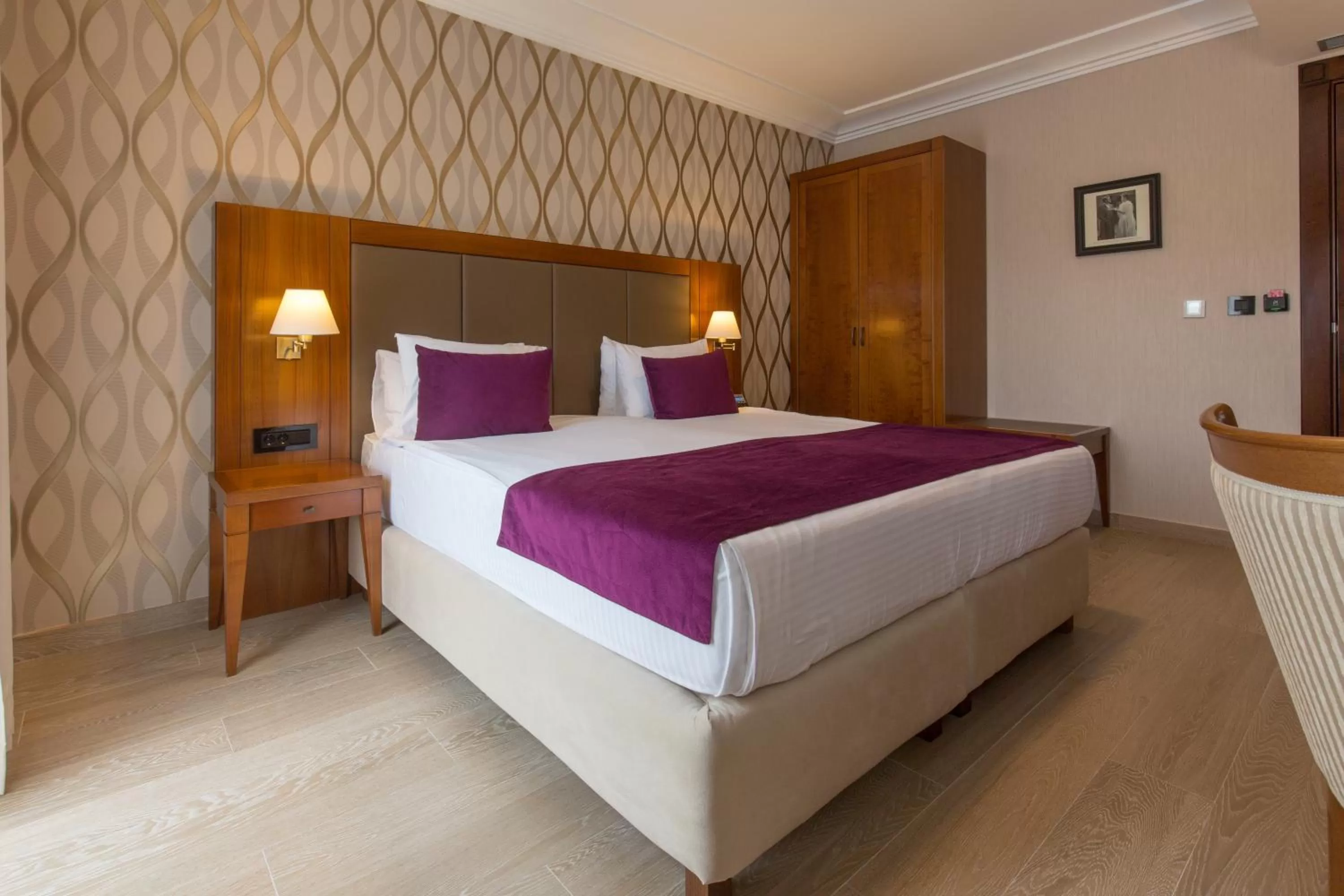 Bedroom, Bed in Xenon Hotel & SPA