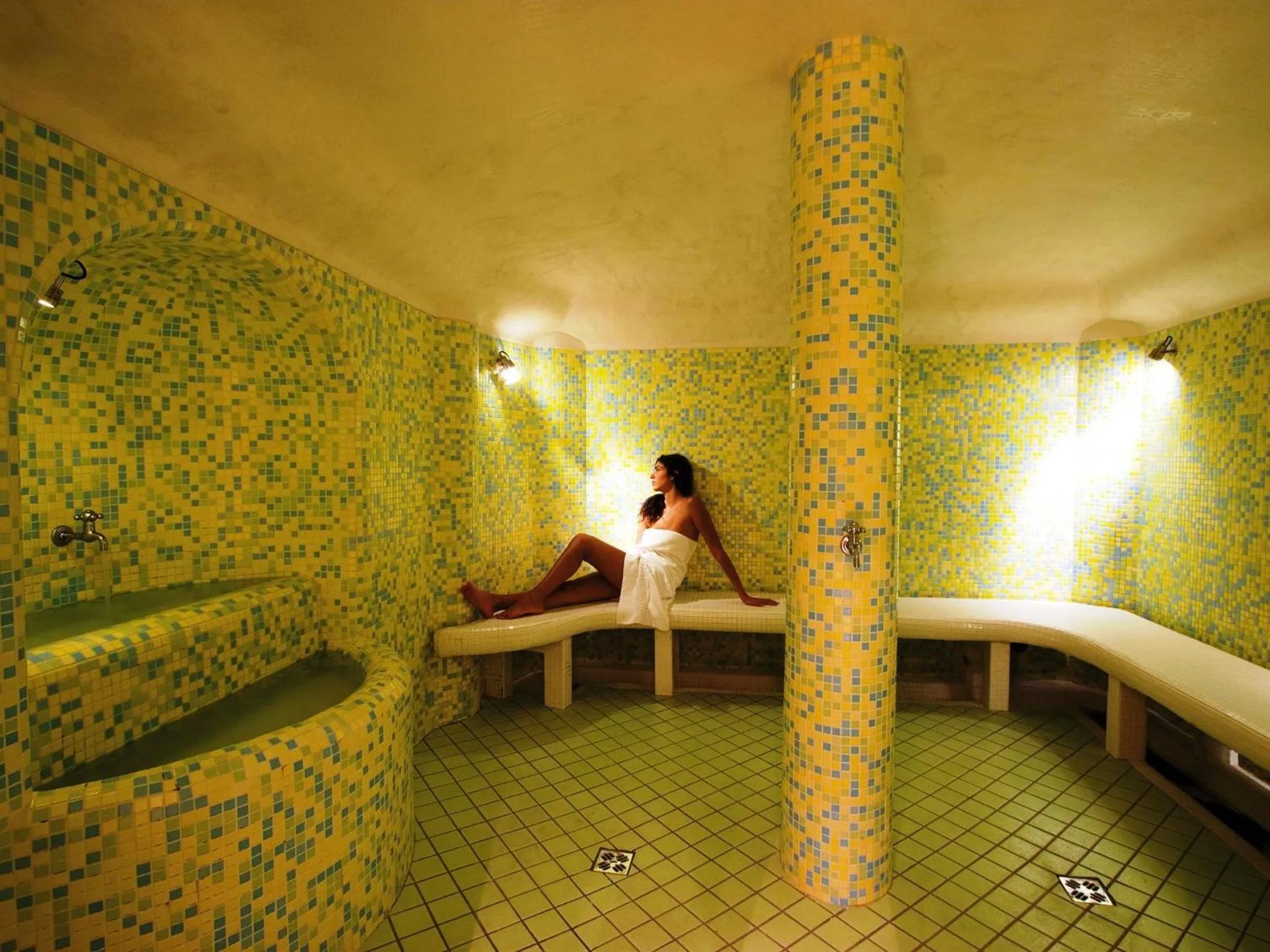 Sauna in Hotel Terme Park Imperial