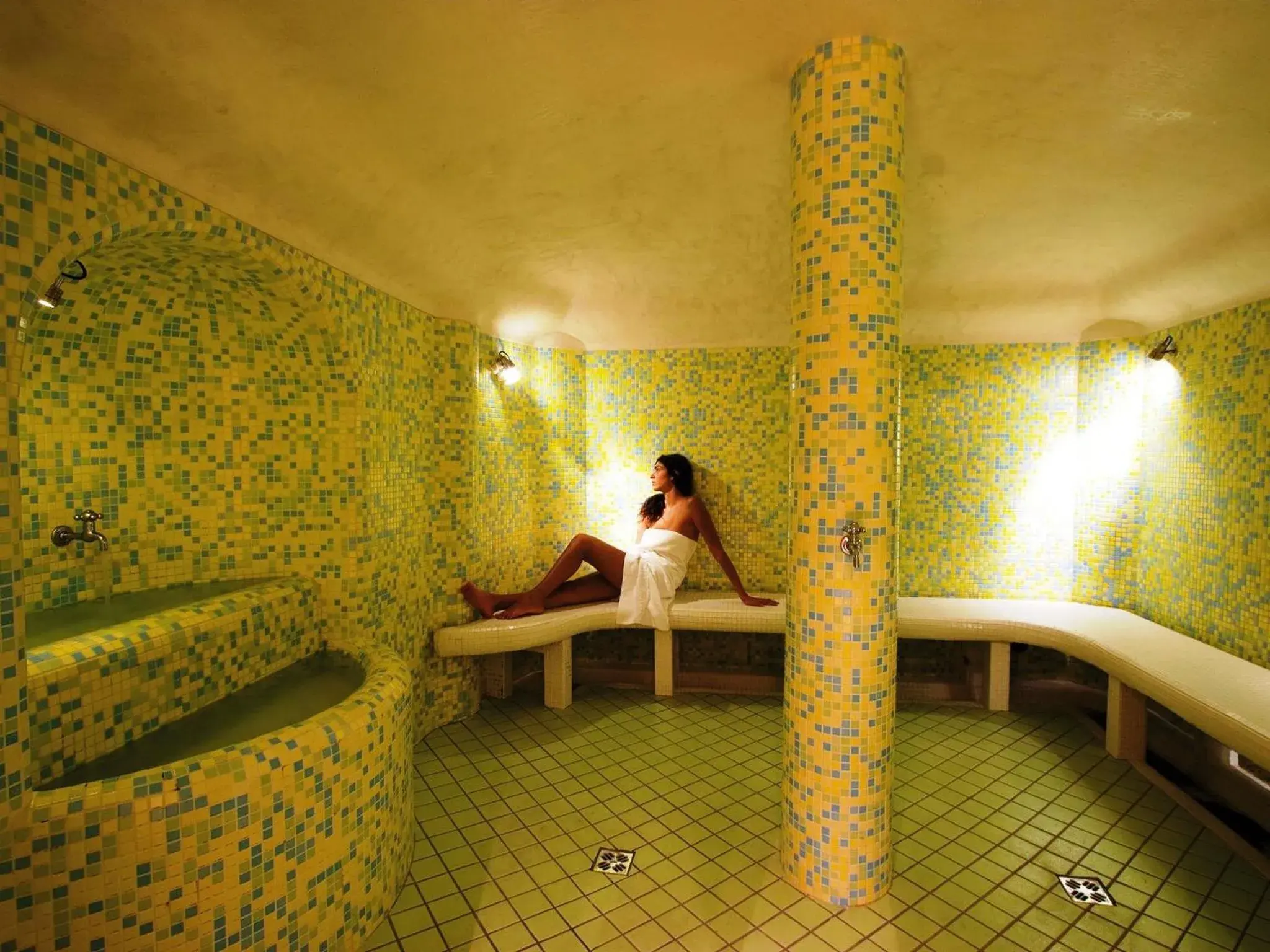 Spa and wellness centre/facilities, Guests in Hotel Terme Park Imperial