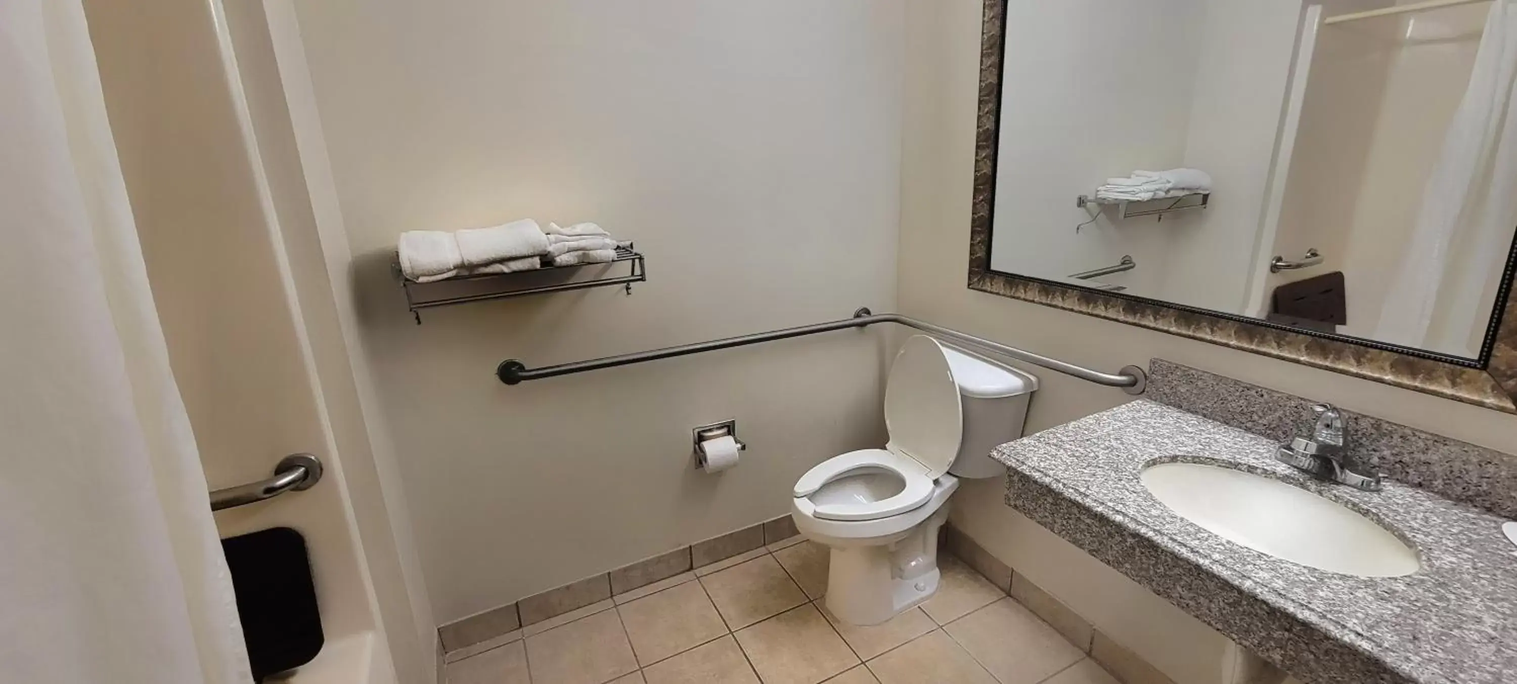 Bathroom in Microtel Inn & Suites by Wyndham Tulsa - Catoosa Route 66