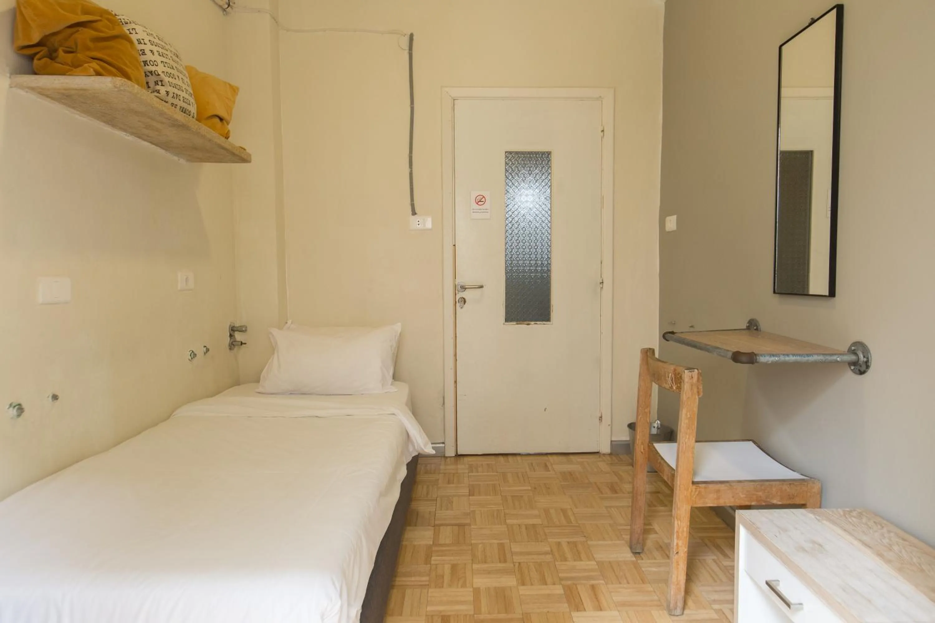 Bed in The Grand Meshmosh Hotel