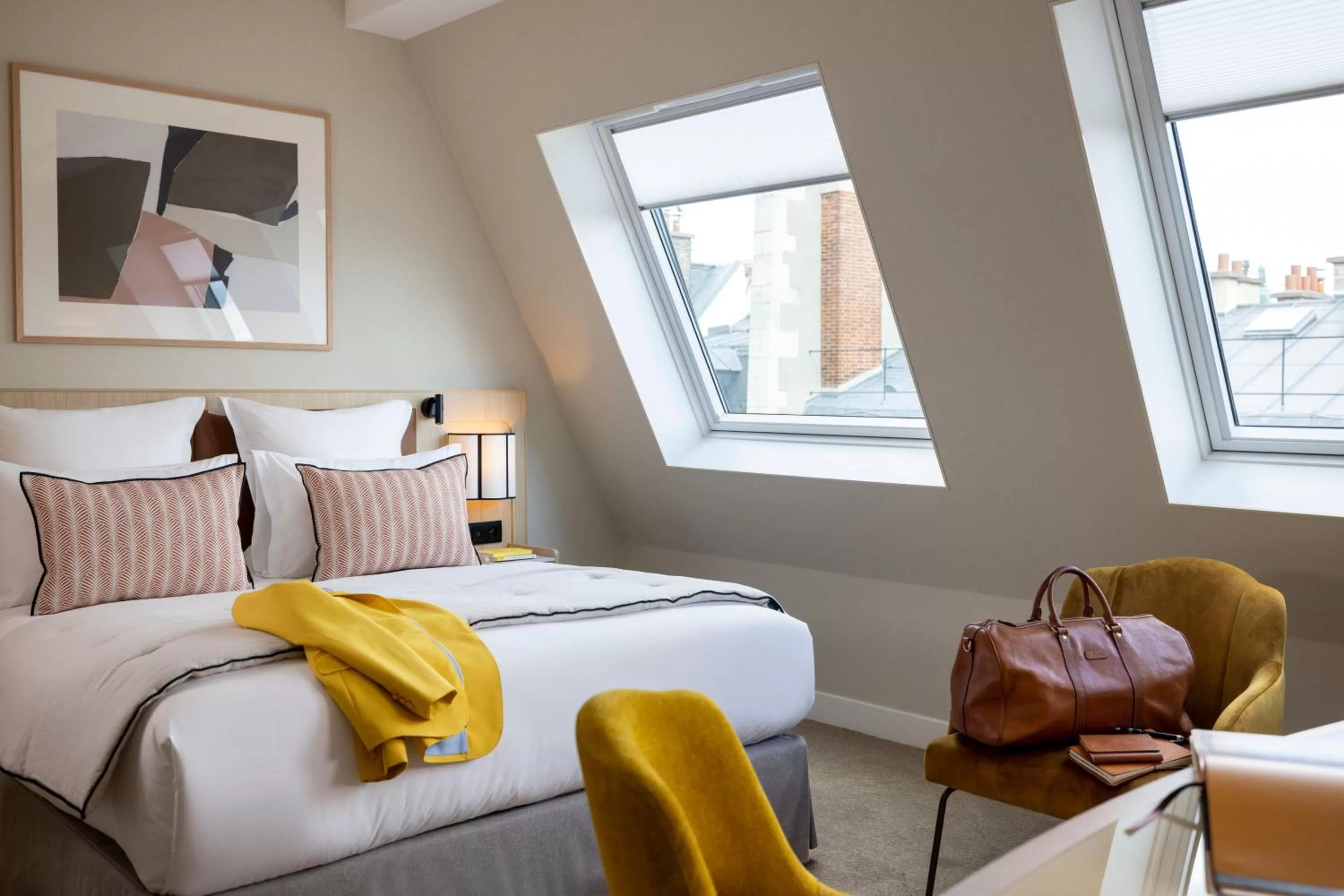 Bedroom, Bed in Hotel Duminy-Vendome