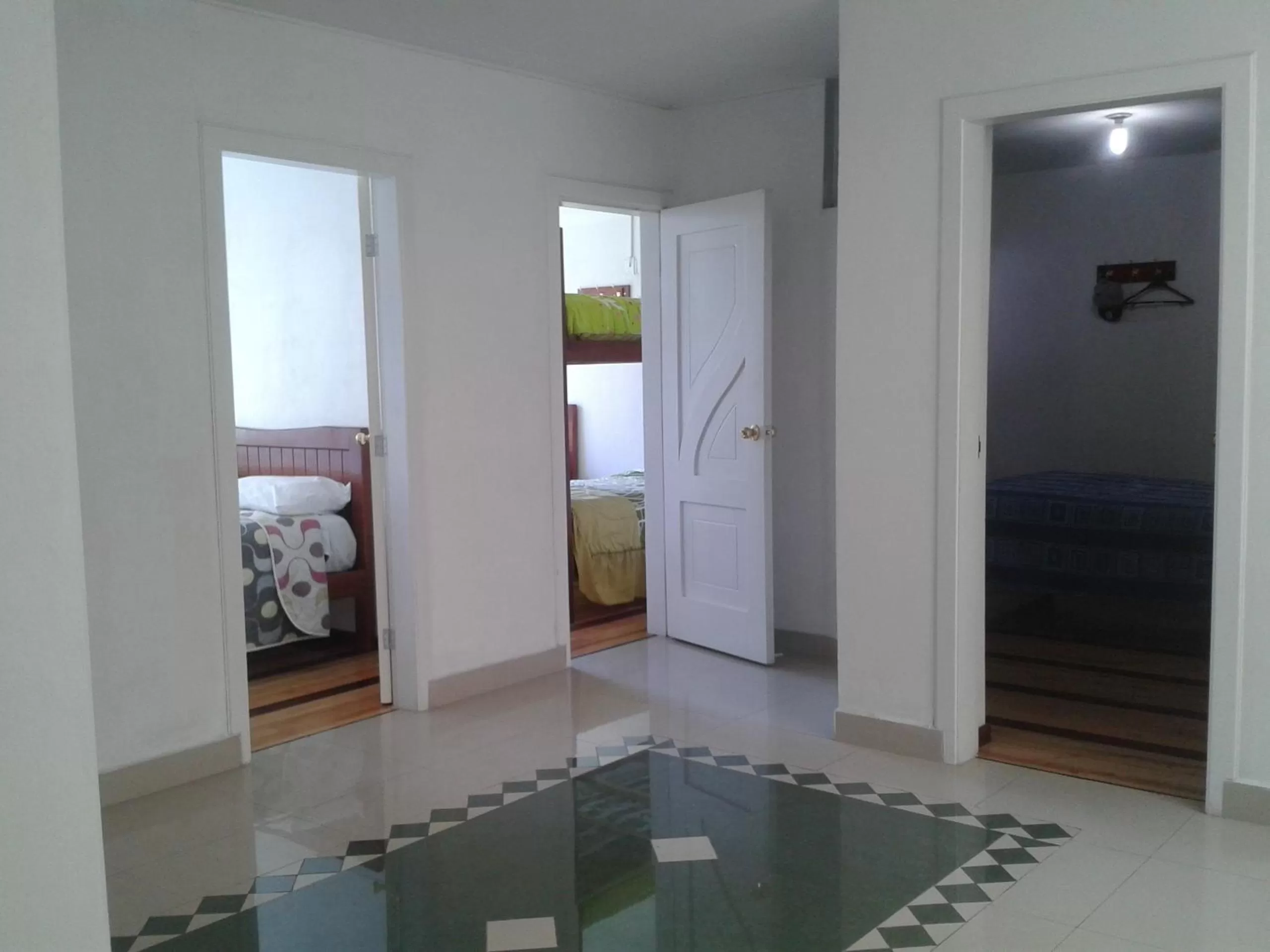 View (from property/room), Bed in Hotel Ventura