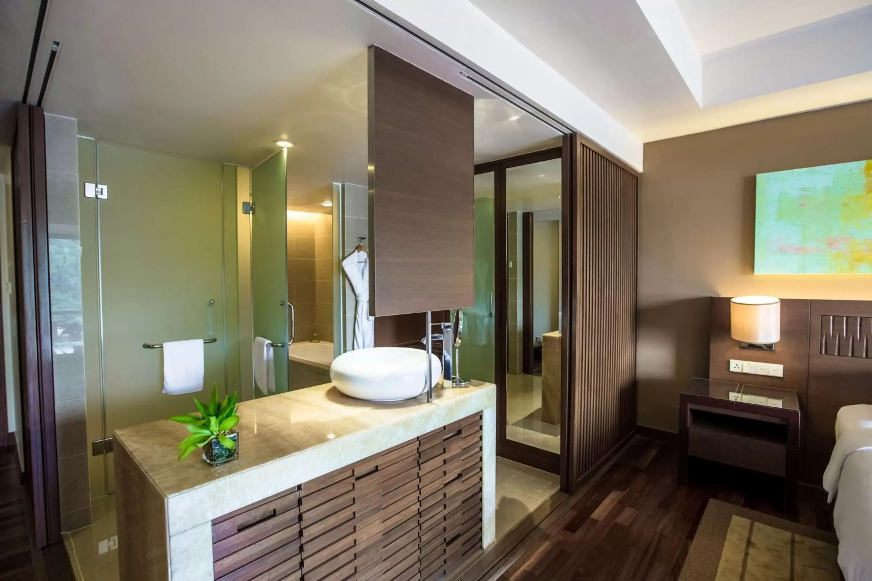 Bathroom in Hyatt Regency Kinabalu