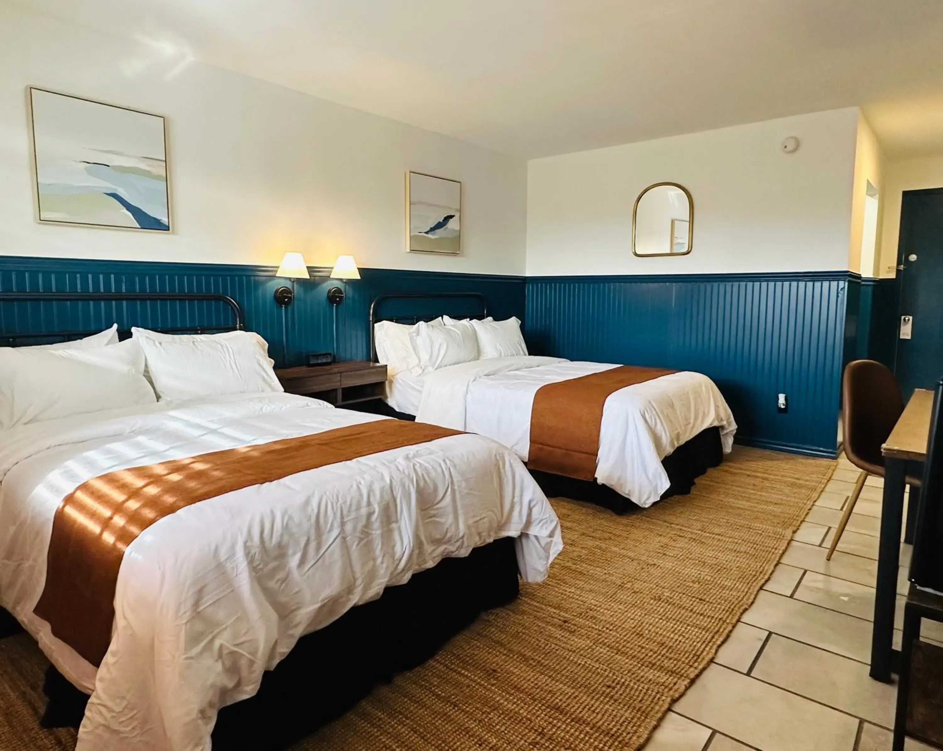 Bed in Budget Host East End Hotel in Riverhead Bed in Budget Host East End Hotel in Riverhead