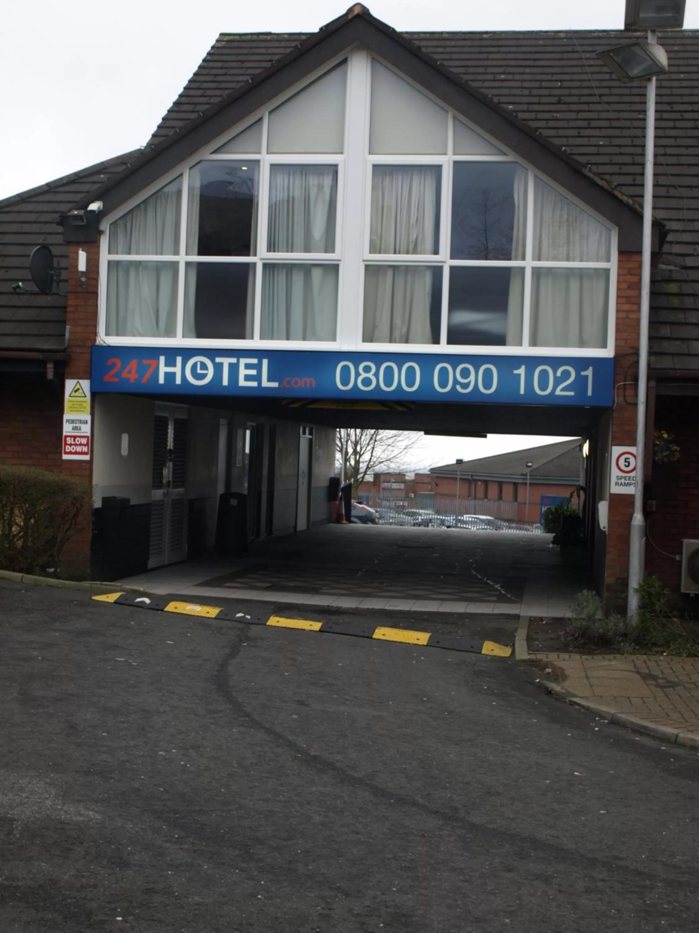 Facade/entrance in 247Hotel