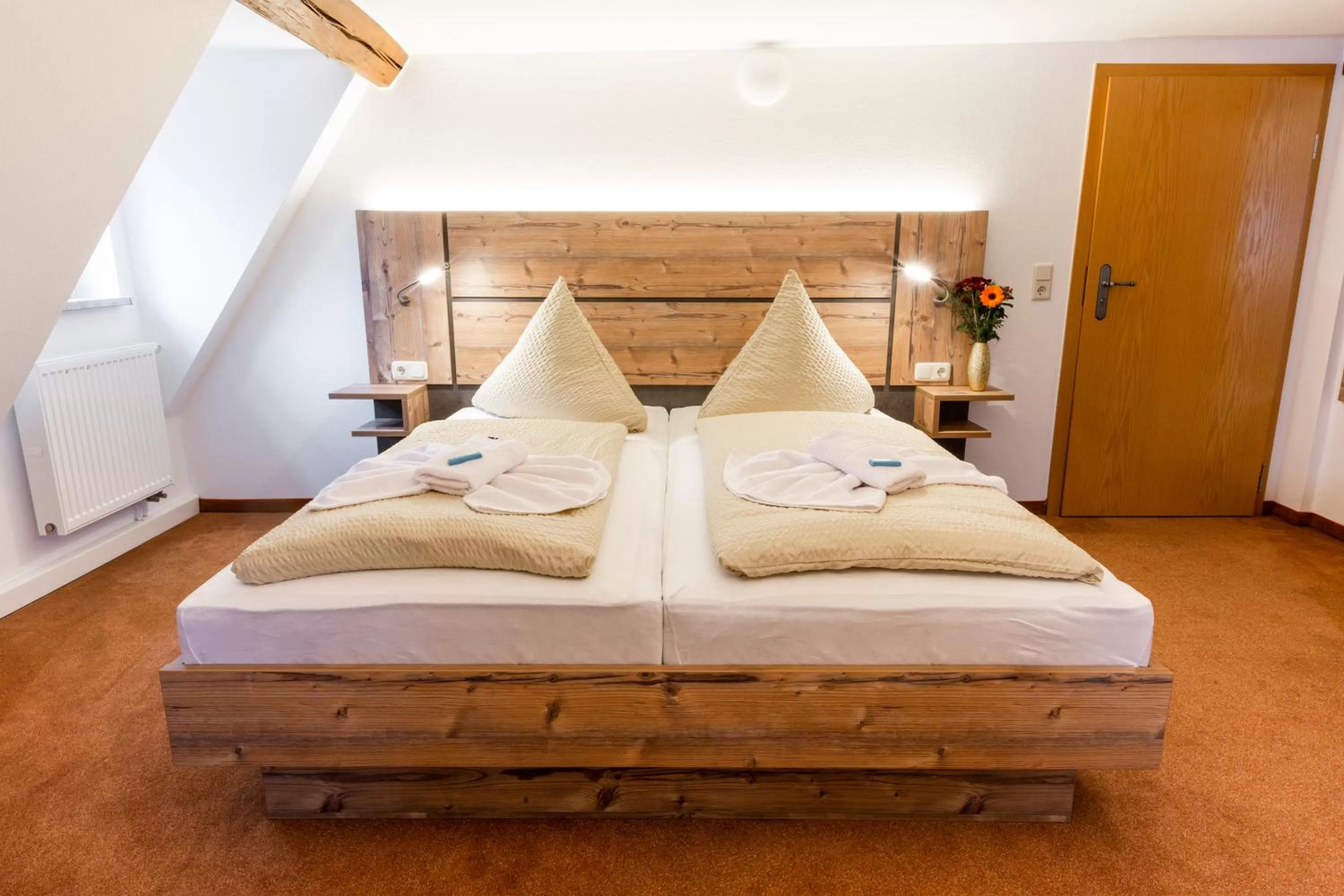 Bed in Waldgasthof Bad Einsiedel