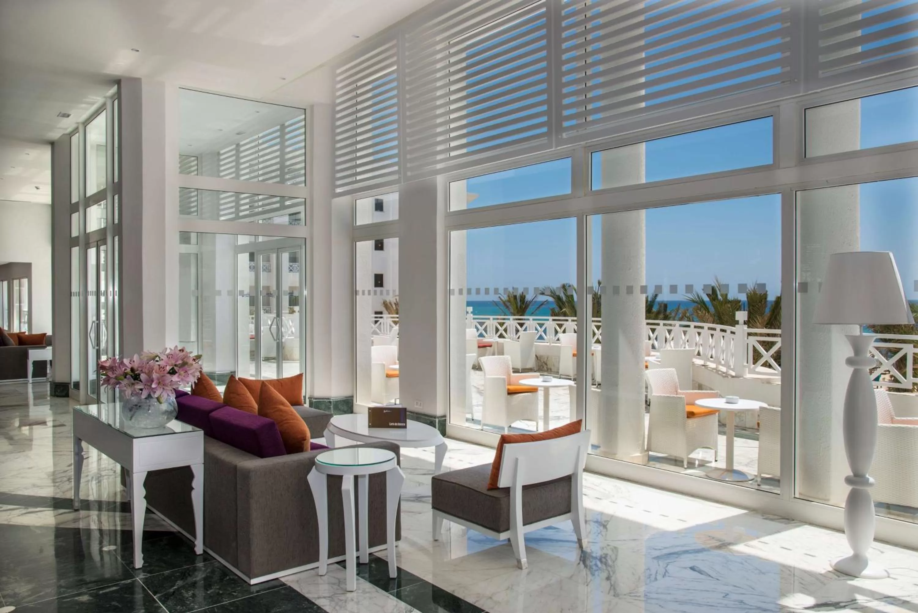 Lobby or reception in Radisson Blu Resort & Thalasso Hammamet