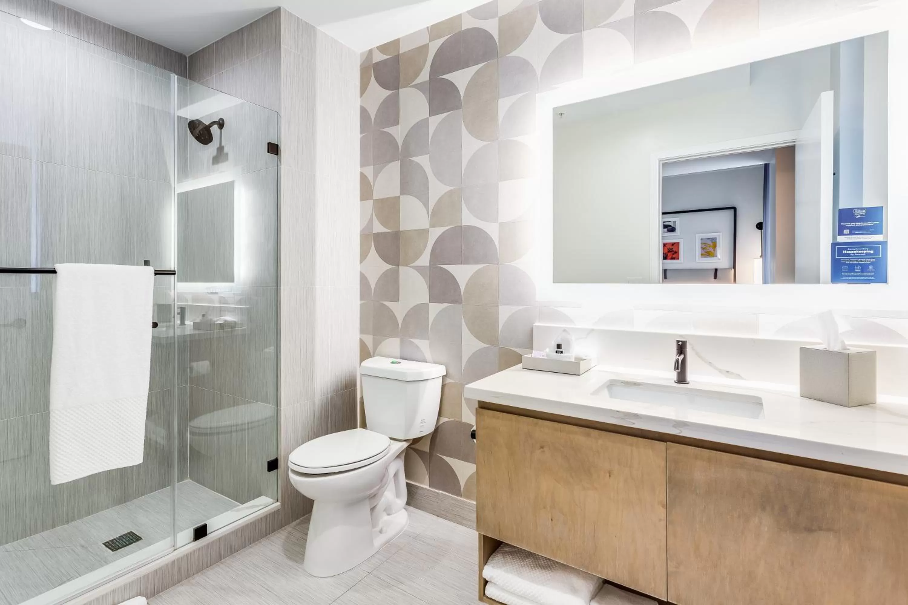 Shower in SERENA Hotel Aventura Miami, Tapestry Collection by Hilton