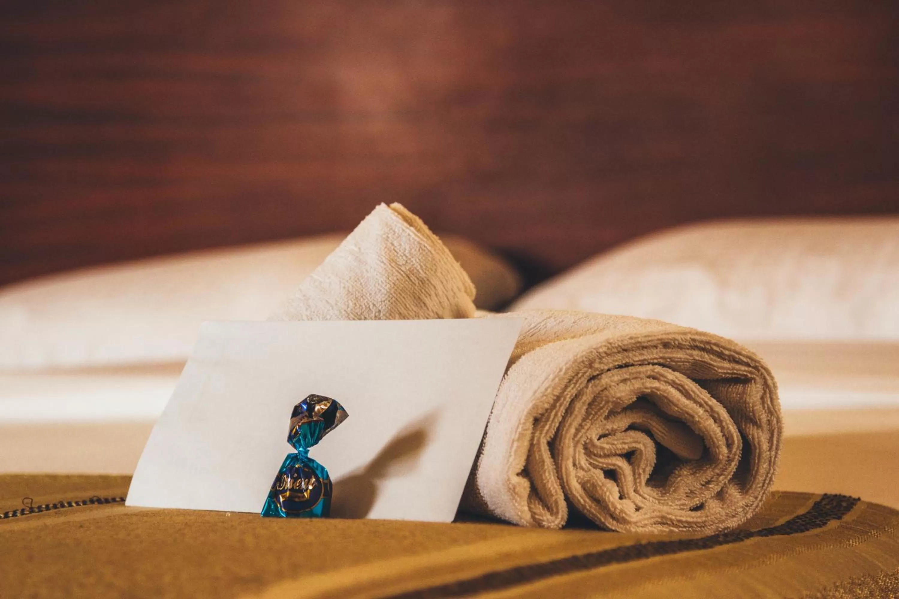 Decorative detail, Bed in Nile Village Hotel & Spa