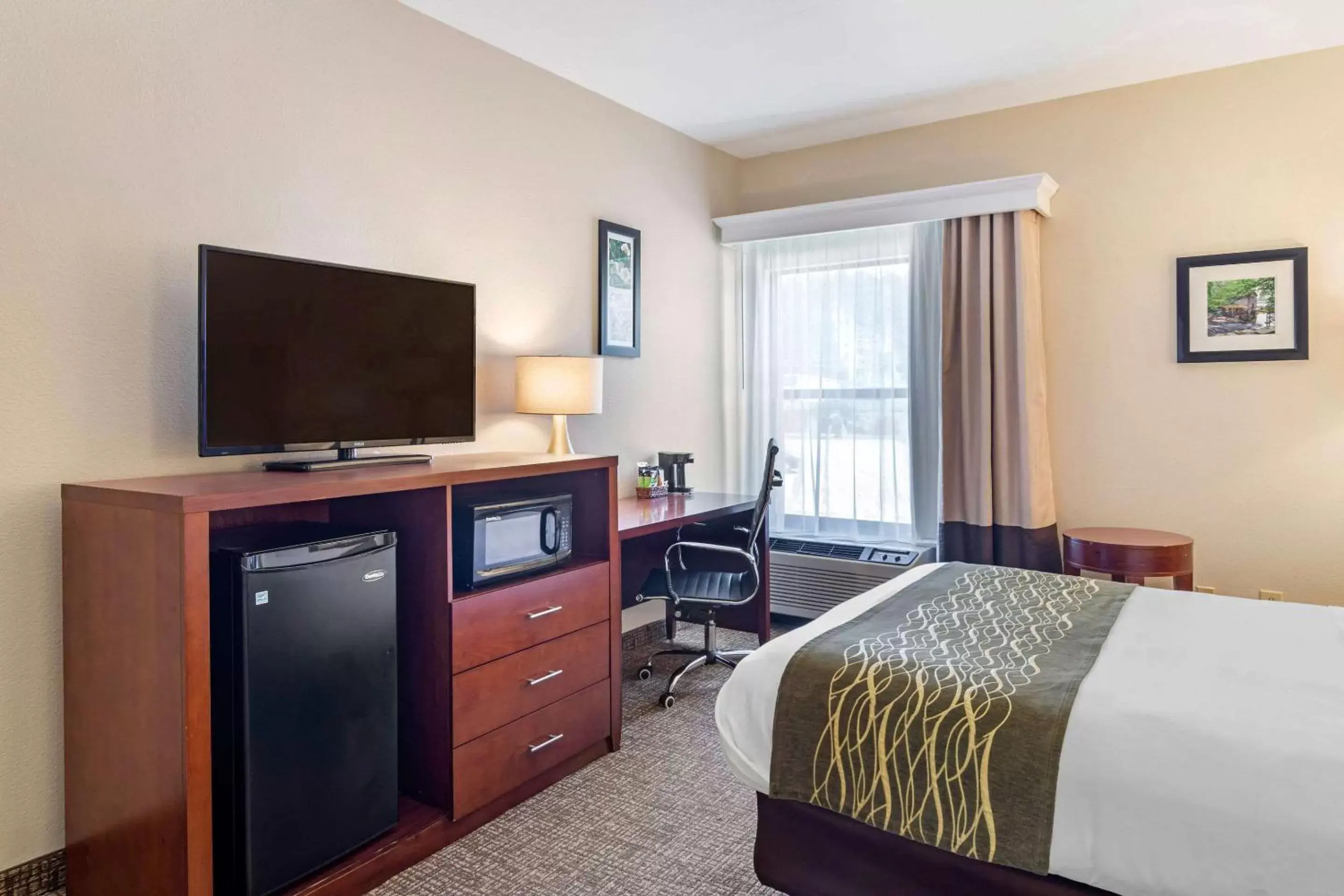 Photo of the whole room, TV/Entertainment Center in Comfort Inn Douglasville - Atlanta West