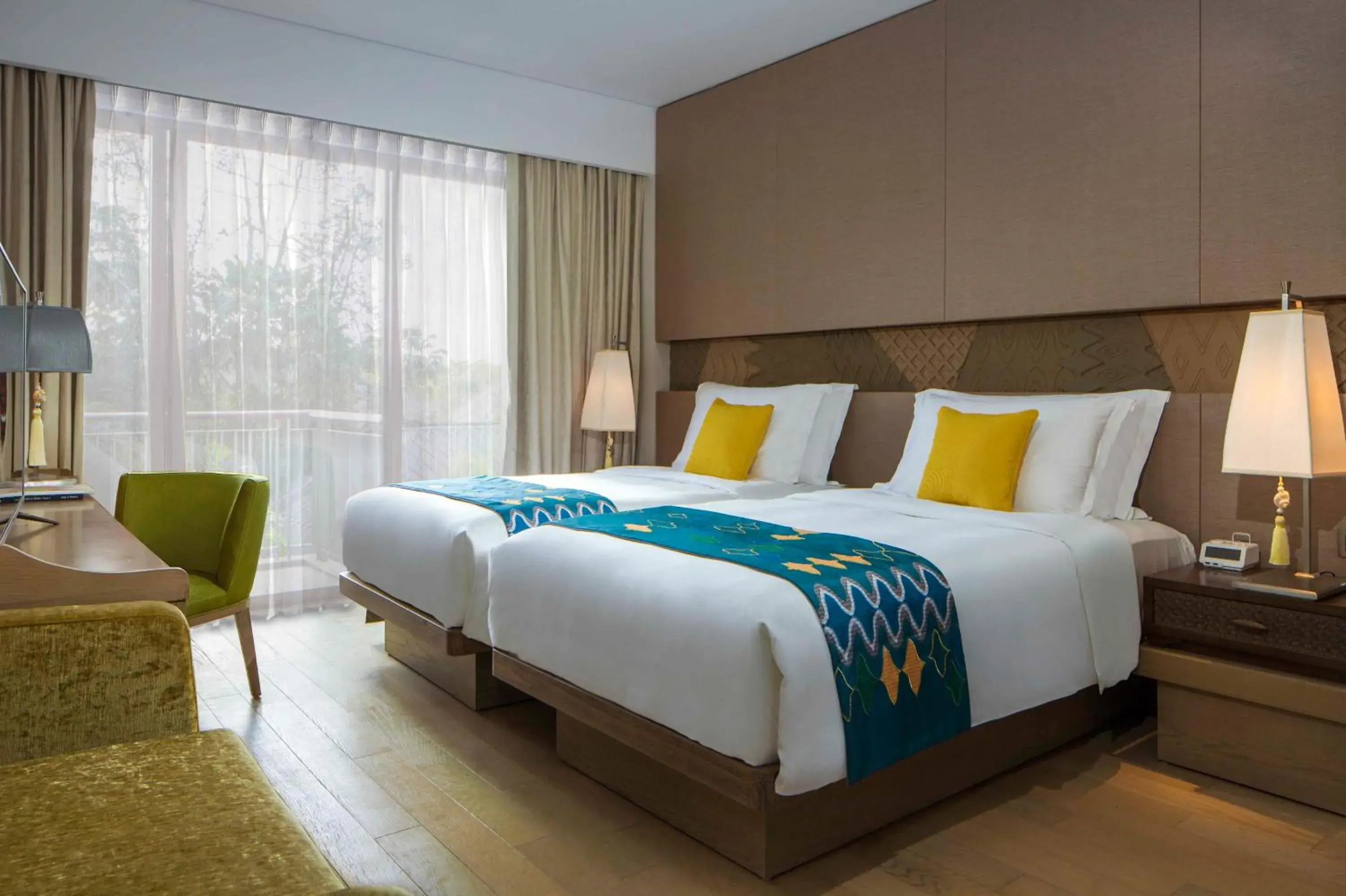 Bed in Mövenpick Resort & Spa Jimbaran Bali