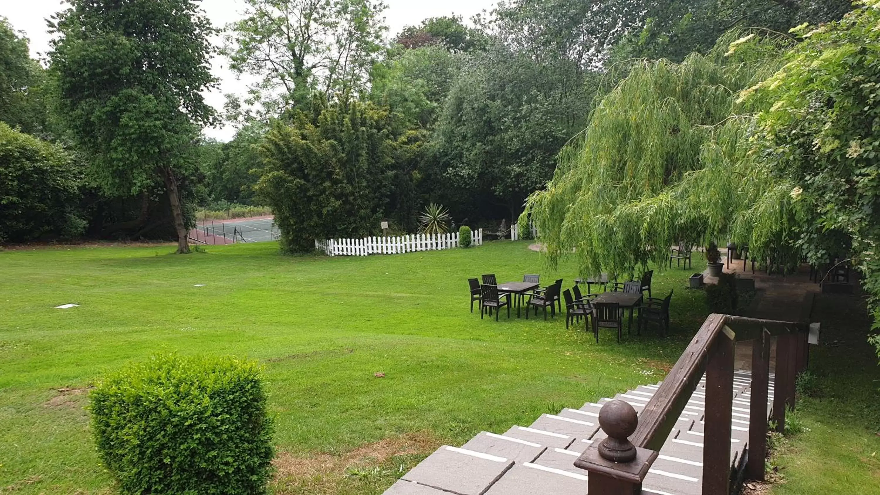 Garden in De Rougemont Manor