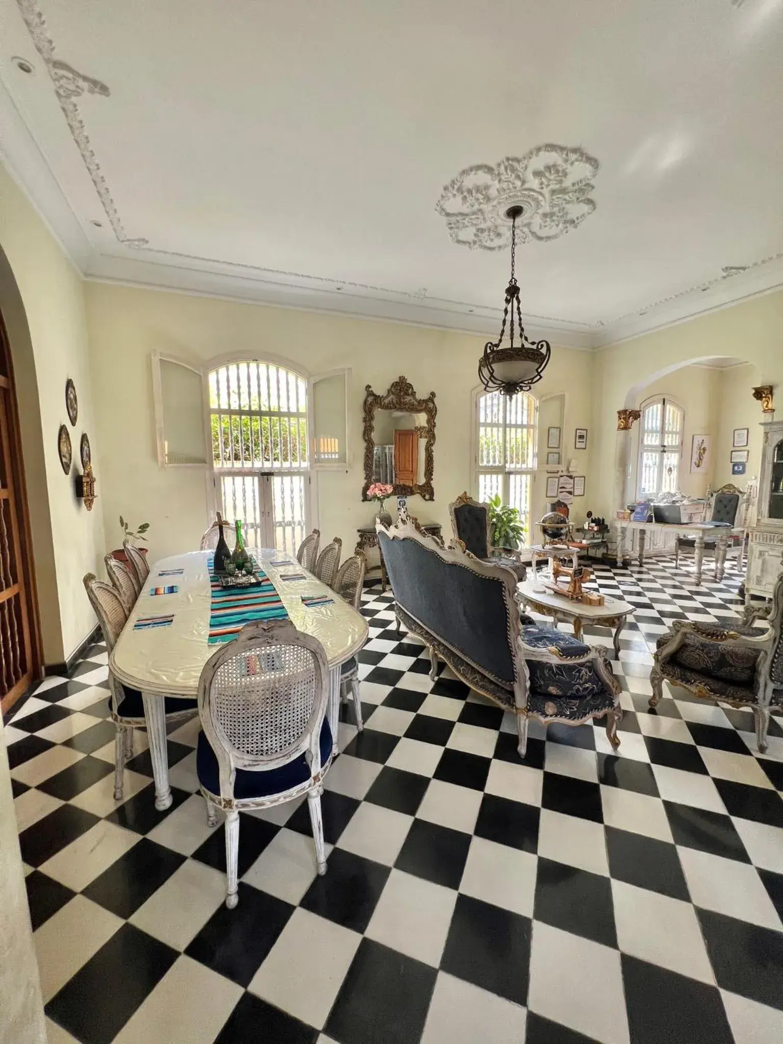 Living room in Hotel Boutique Castillo Ines Maria