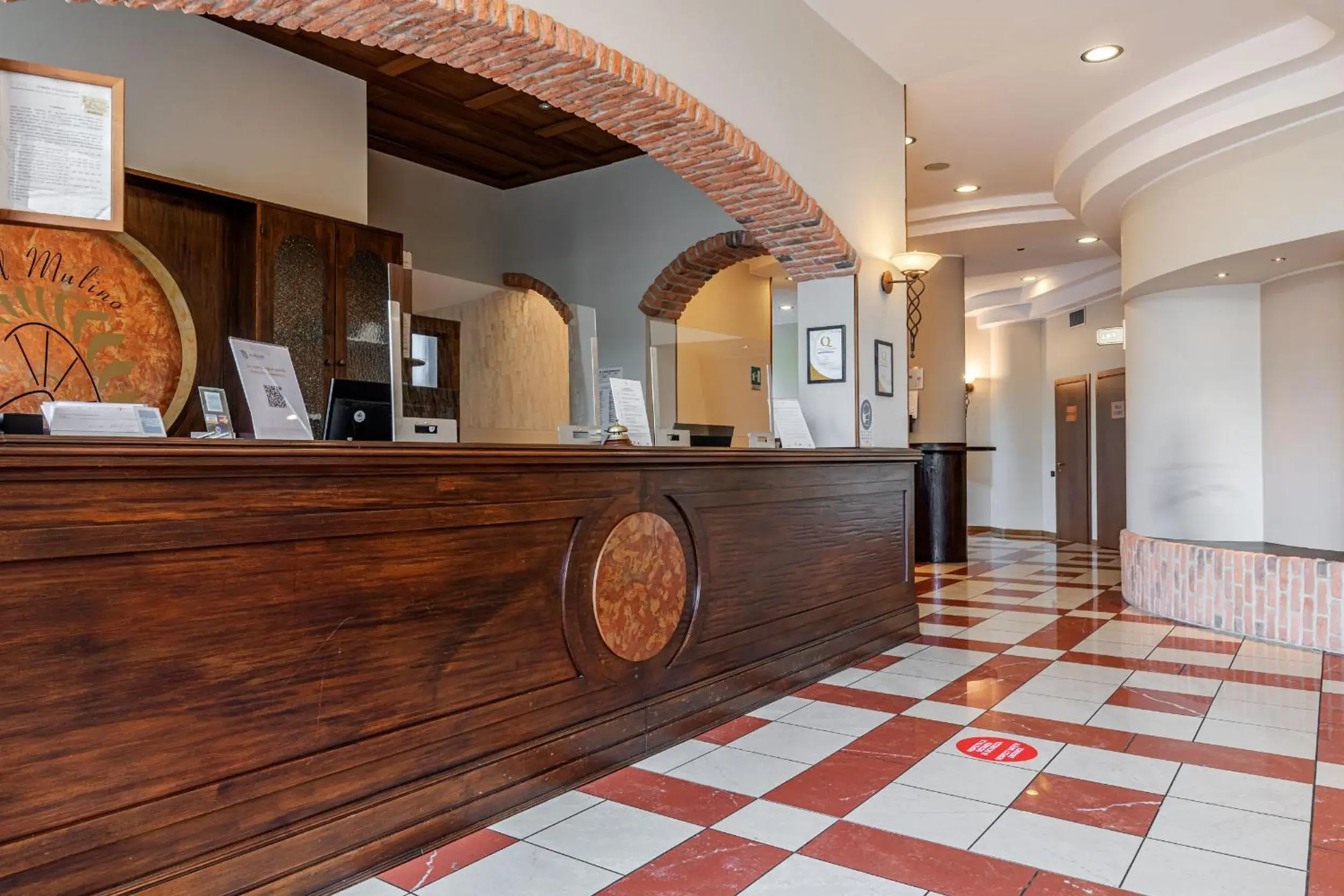 Lobby or reception, Lobby/Reception in Hotel Ristorante Al Mulino