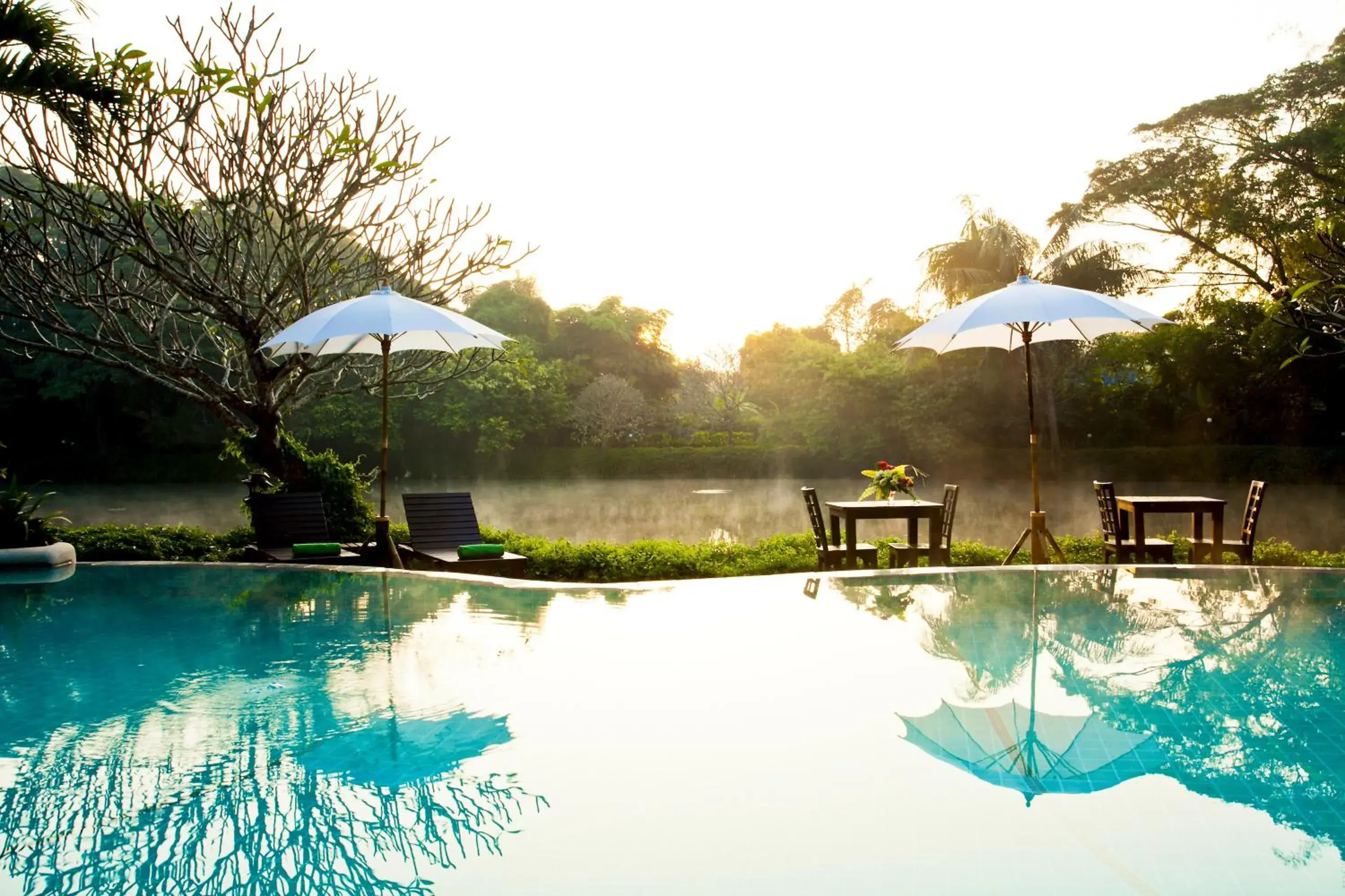 Swimming Pool in Lampang River Lodge (SHA Certified)