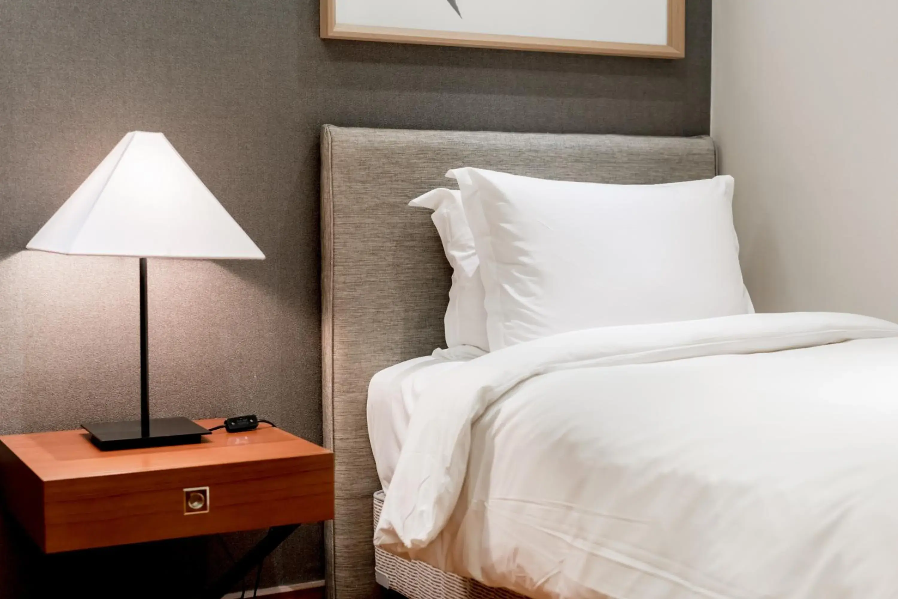 Bed in Oriens Hotel & Residences Myeongdong