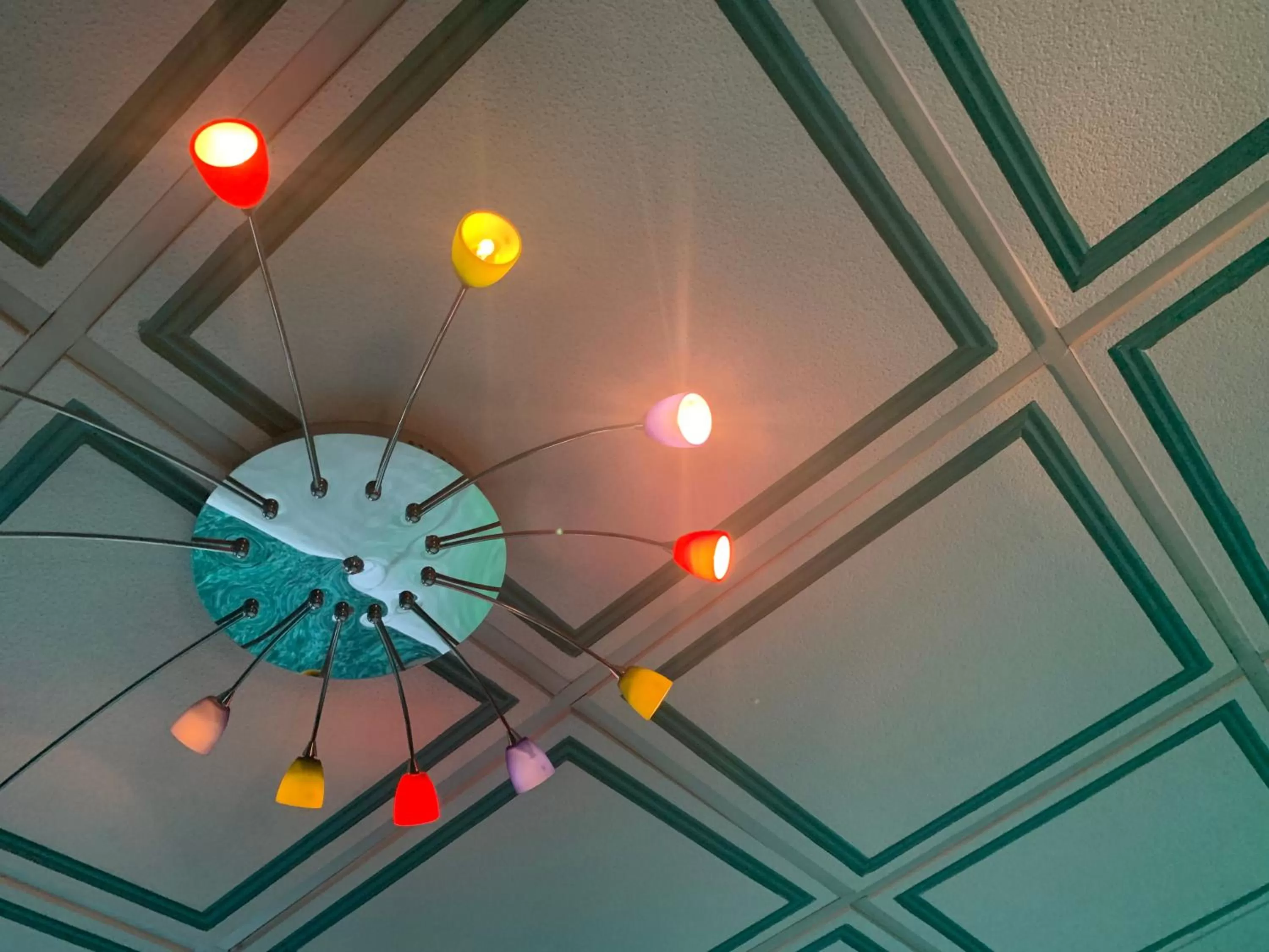 Decorative detail in Hotel Rosa Blu