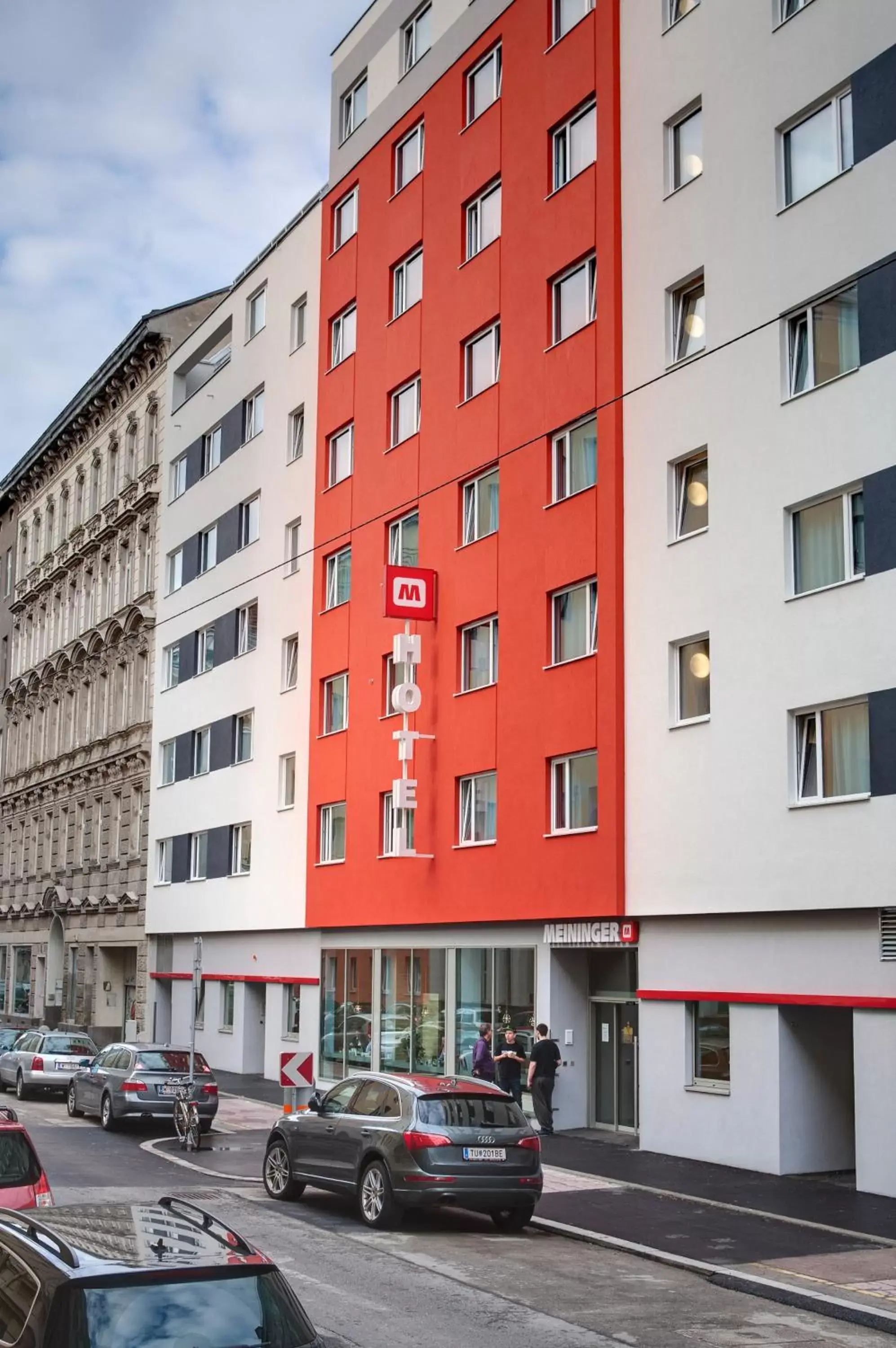 Facade/entrance, Property Building in MEININGER Hotel Wien Downtown Franz