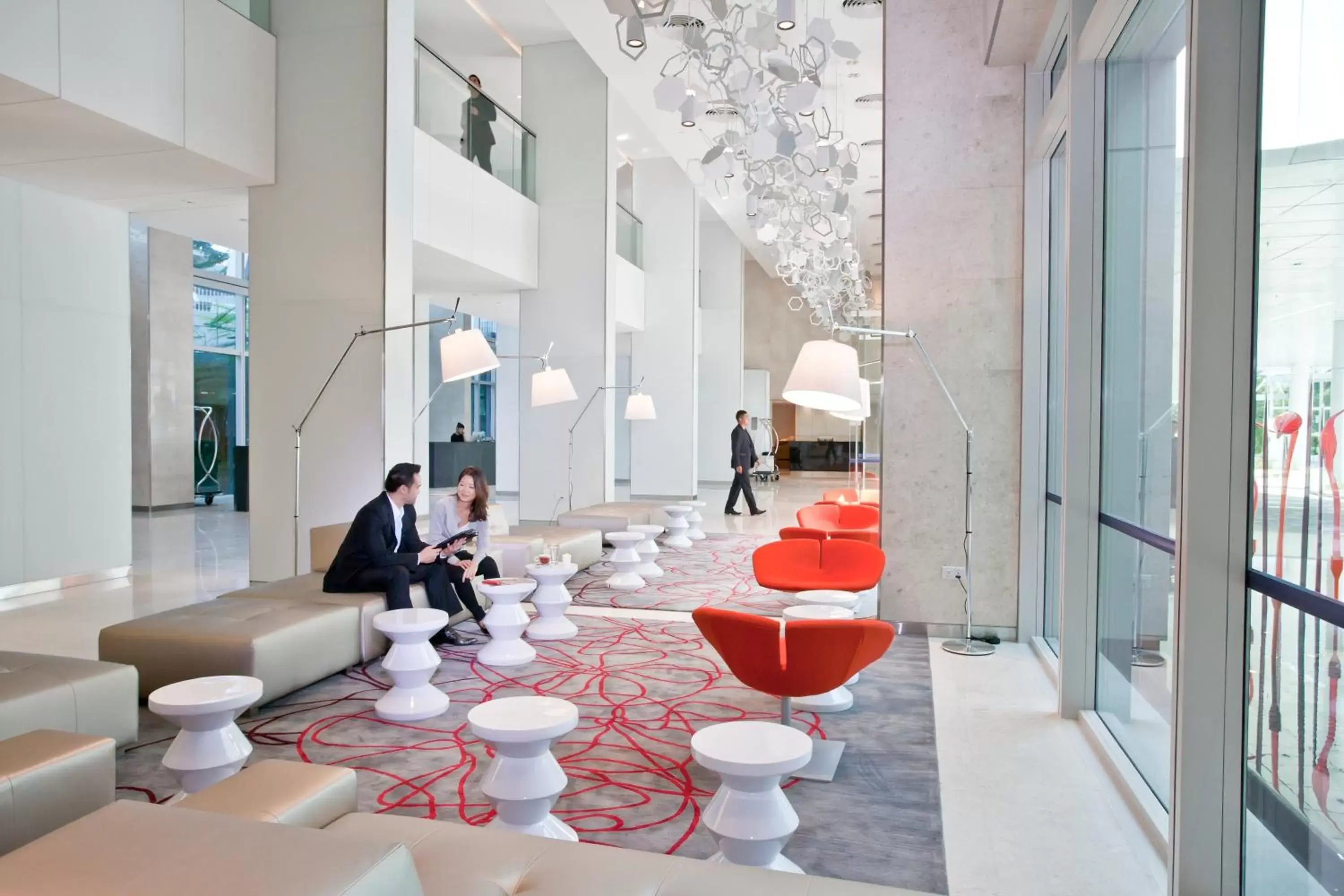 Lobby or reception in Capri by Fraser Changi City, Singapore
