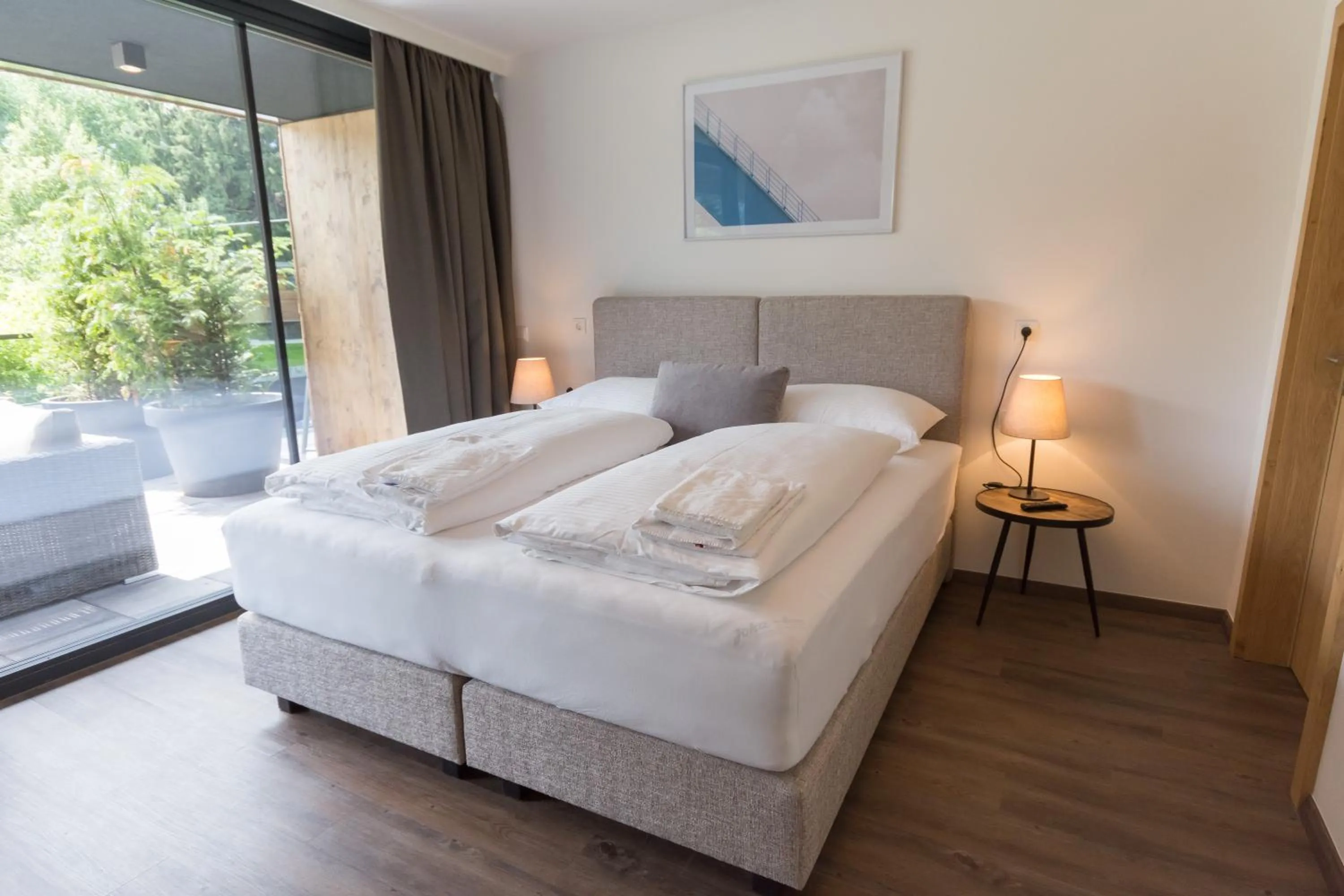 Bedroom, Bed in Schönblick Residence - Absolut Alpine Apartments