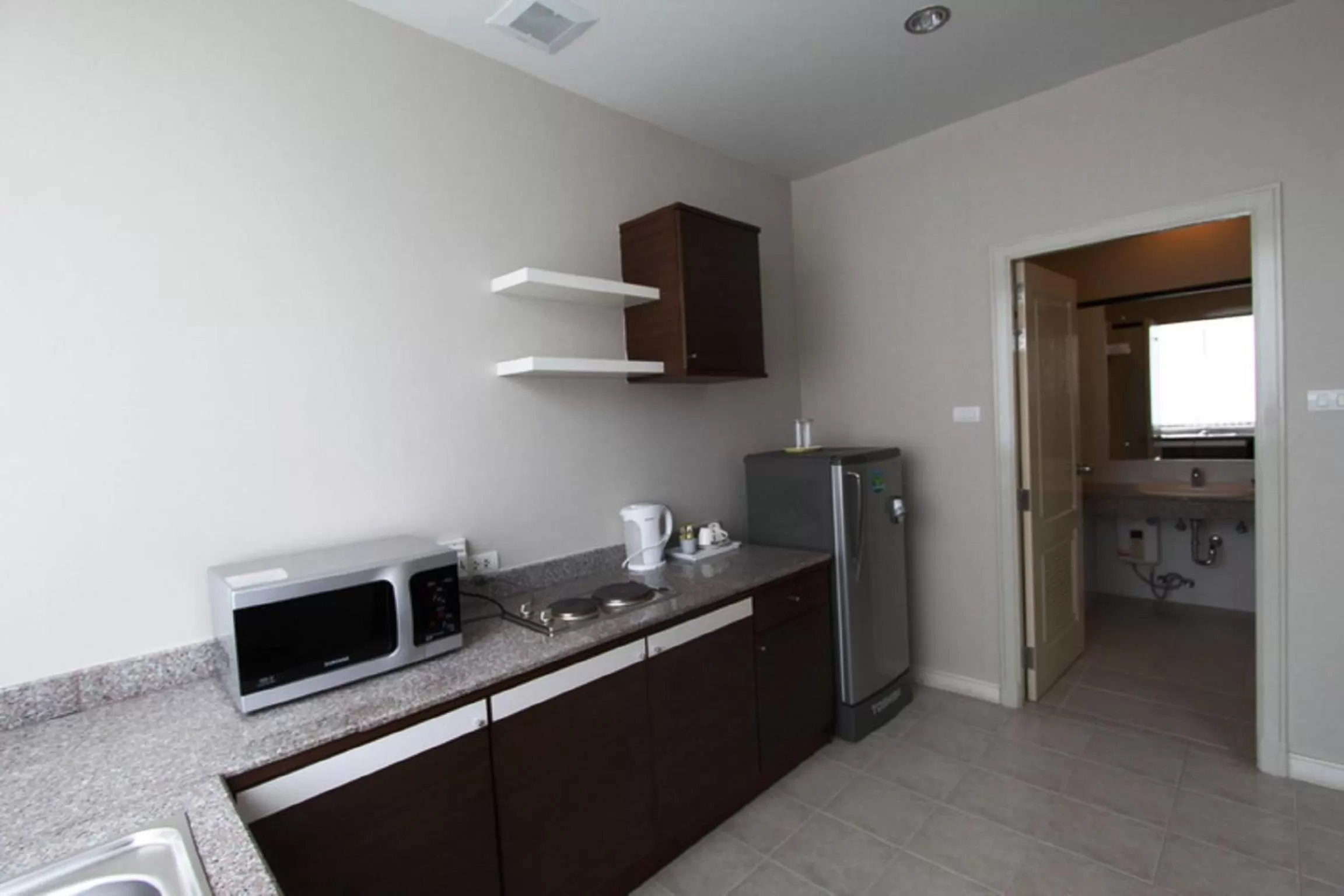 Kitchen or kitchenette in Baiyoke Ciao Hotel