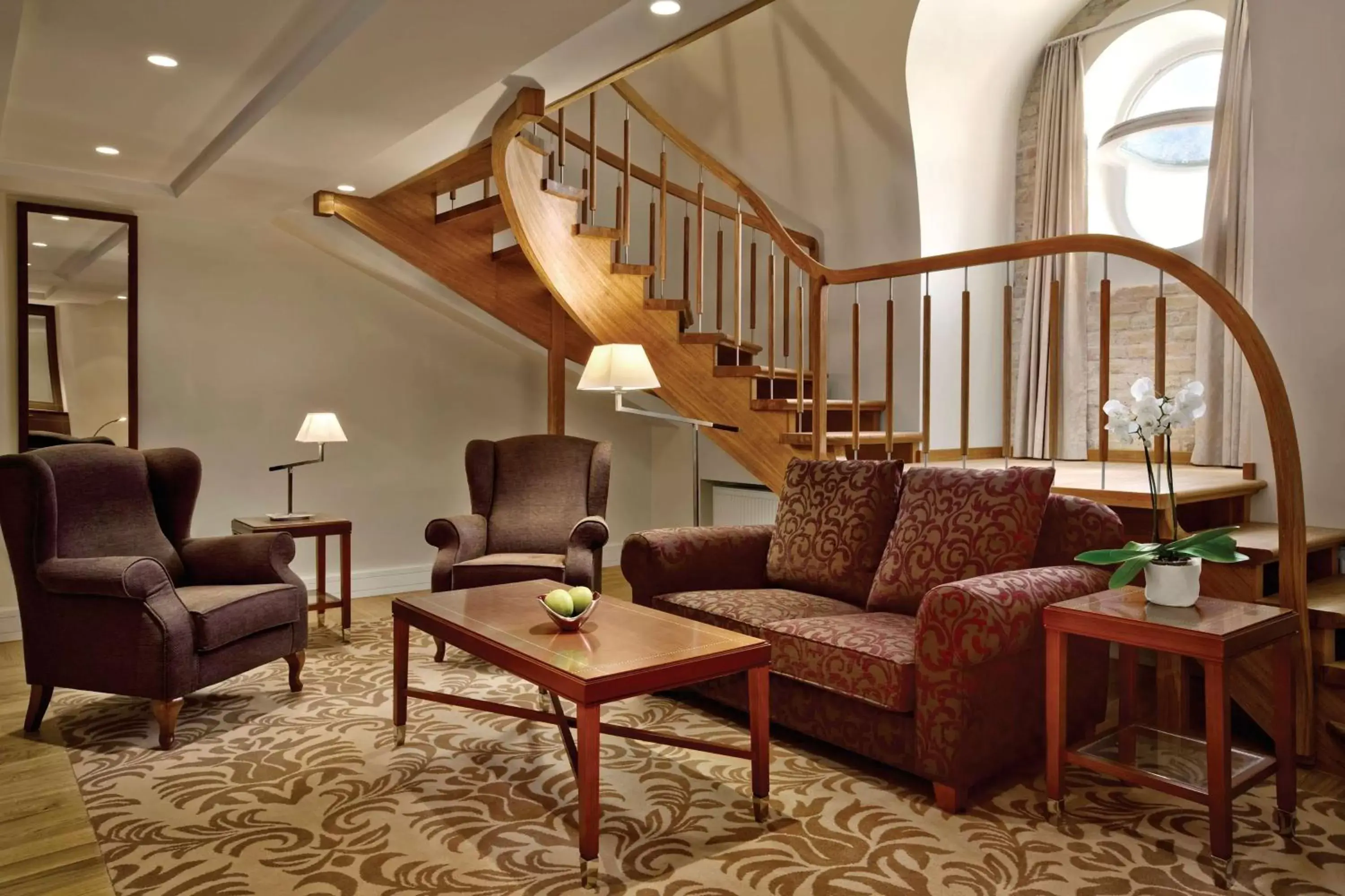 Bedroom, Seating Area in Grand Hotel Kempinski Vilnius