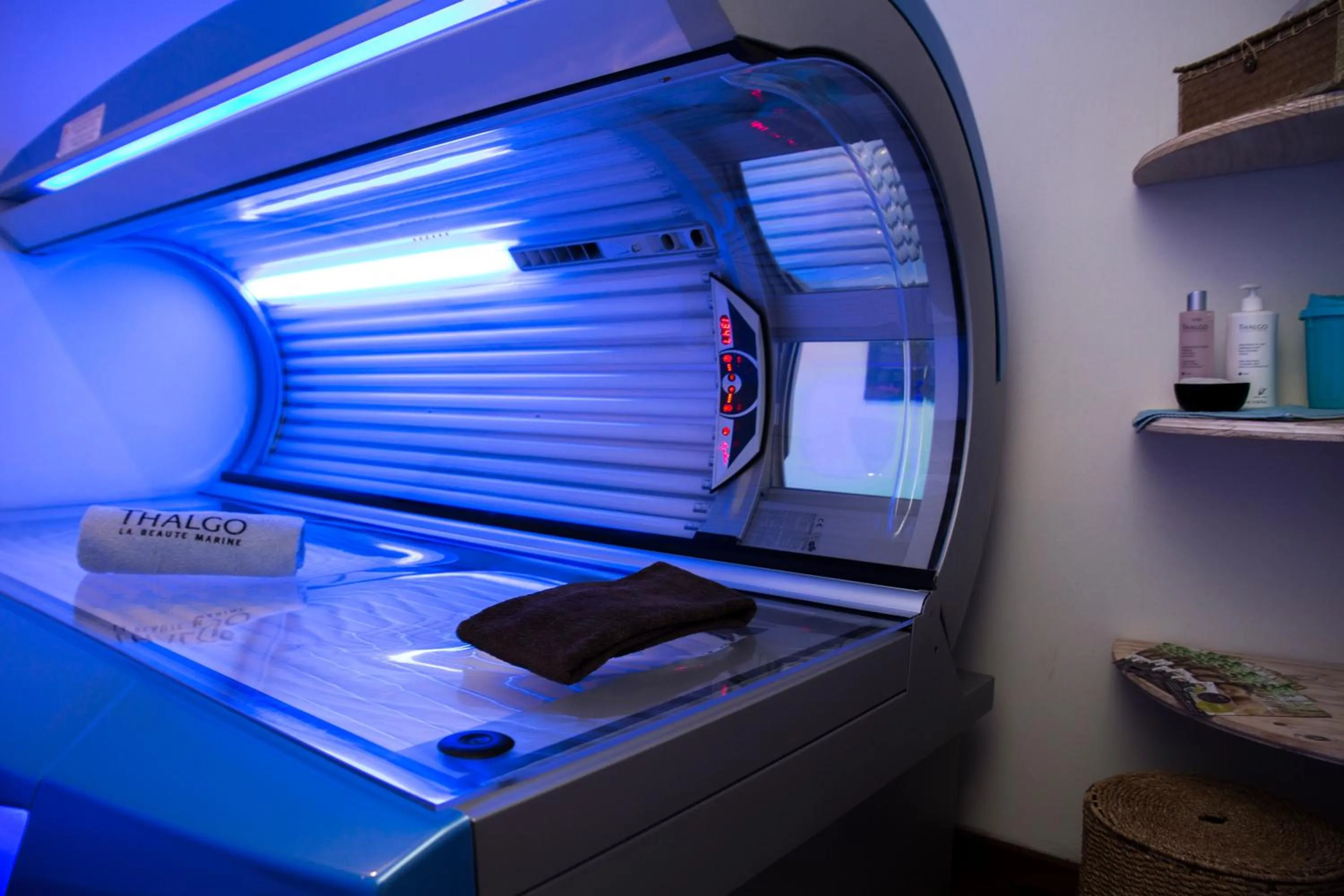 Solarium in Hôtel Le Roi Théodore & Spa