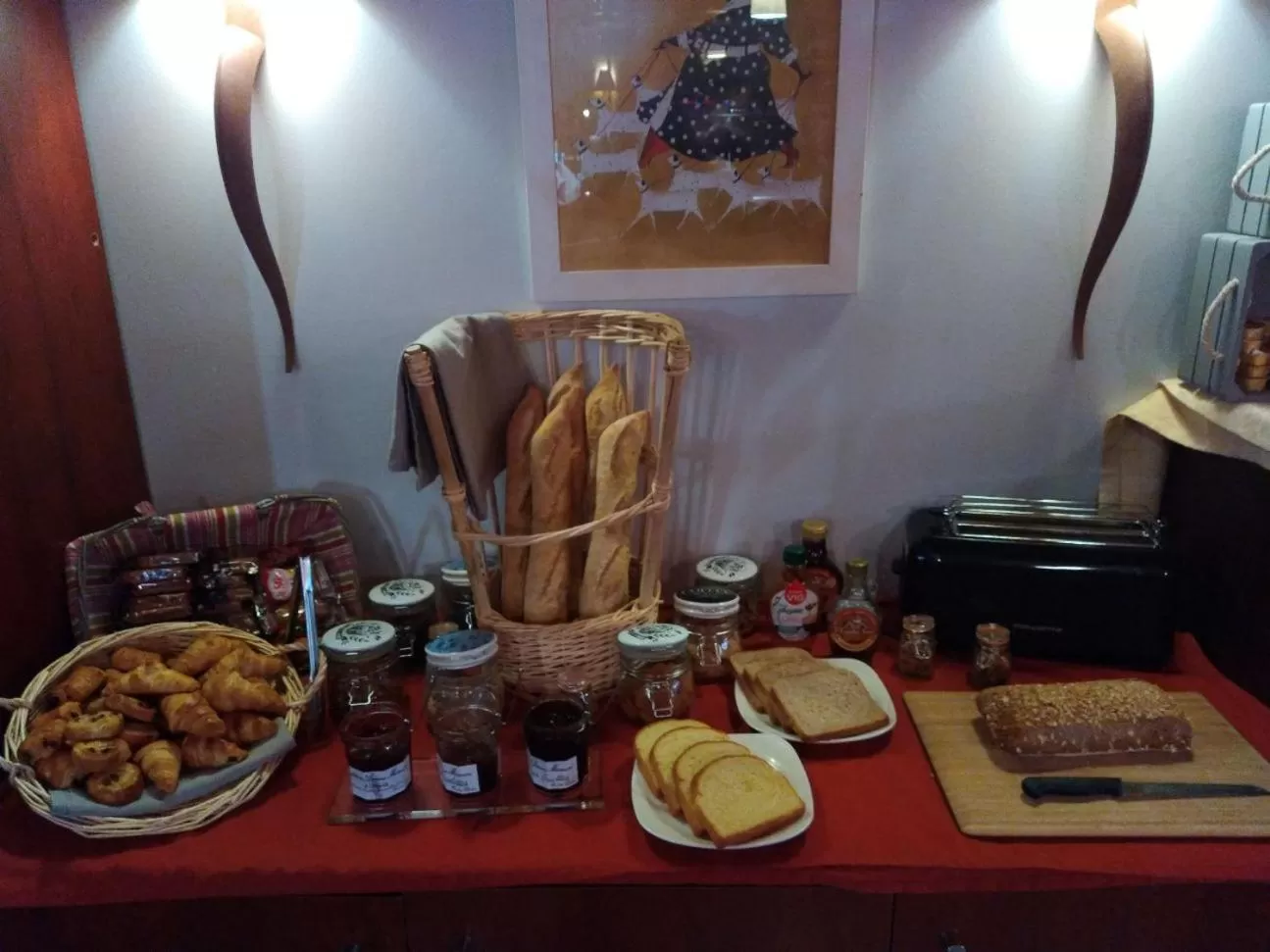 Breakfast in Le Mas De Gaujac