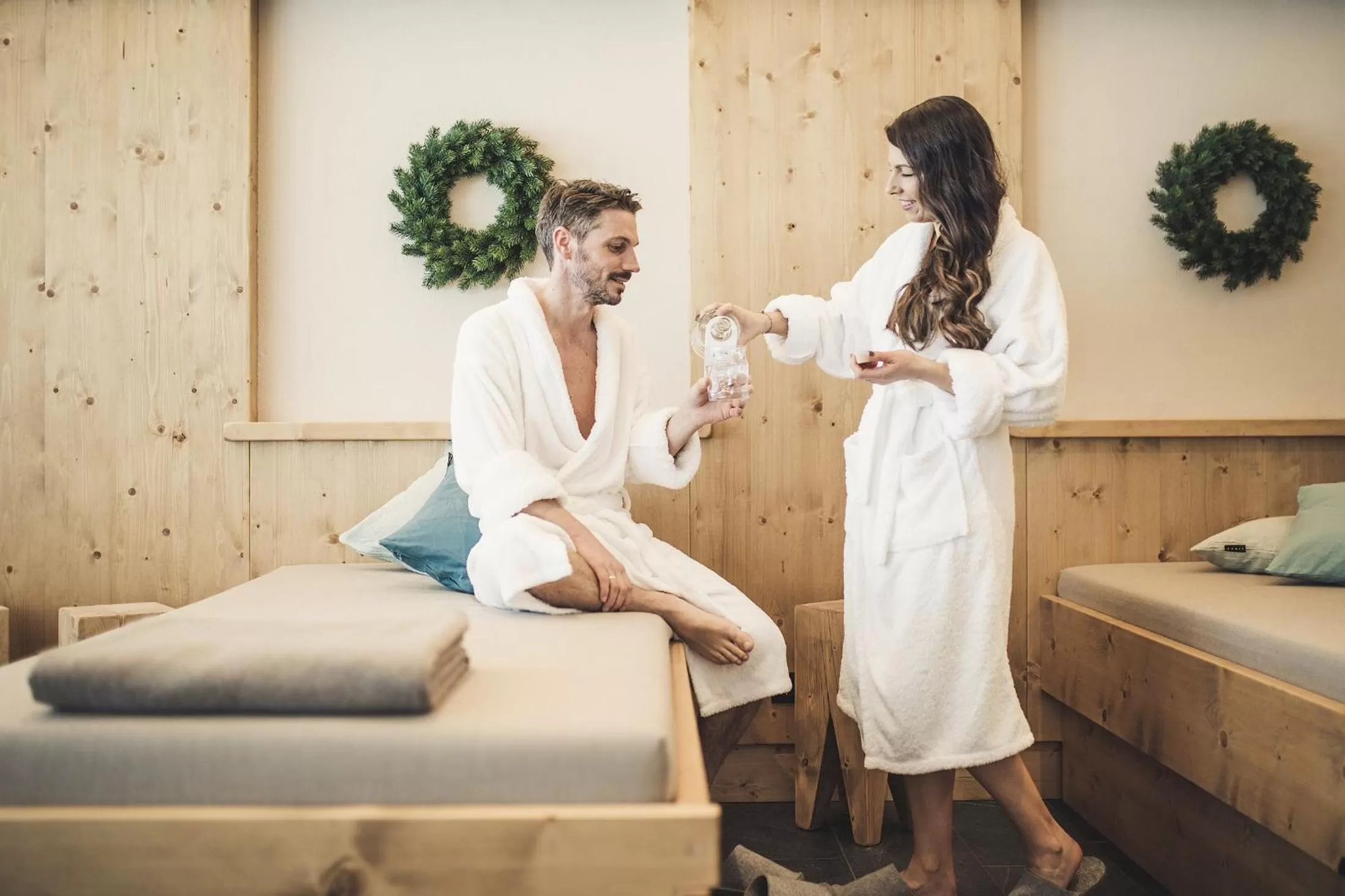 Spa and wellness centre/facilities in Hotel Johanna mitten im Ötztal