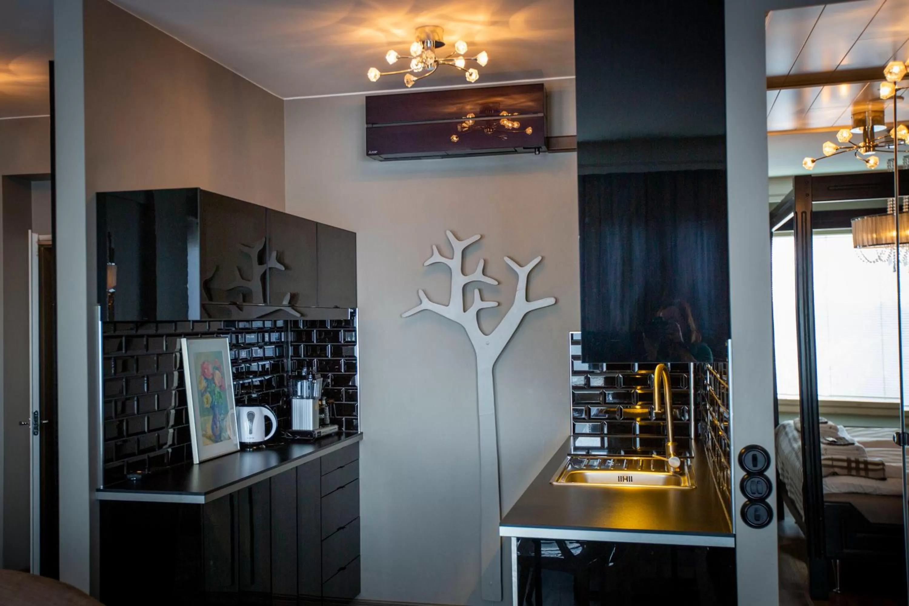 Coffee/tea facilities in Hotelli Olof