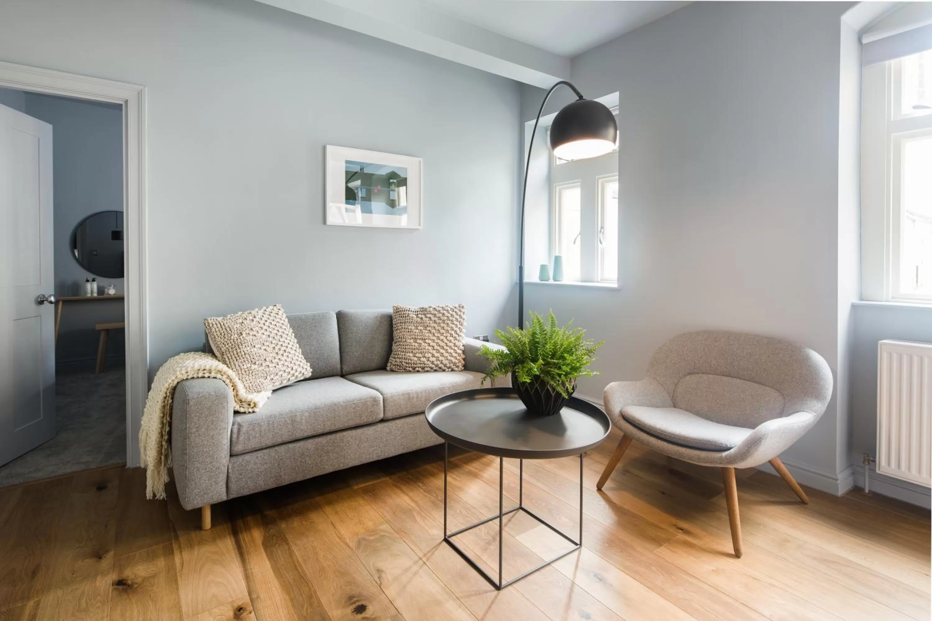 Seating Area in Hiding Space - St Catherine's Hospital Apartments