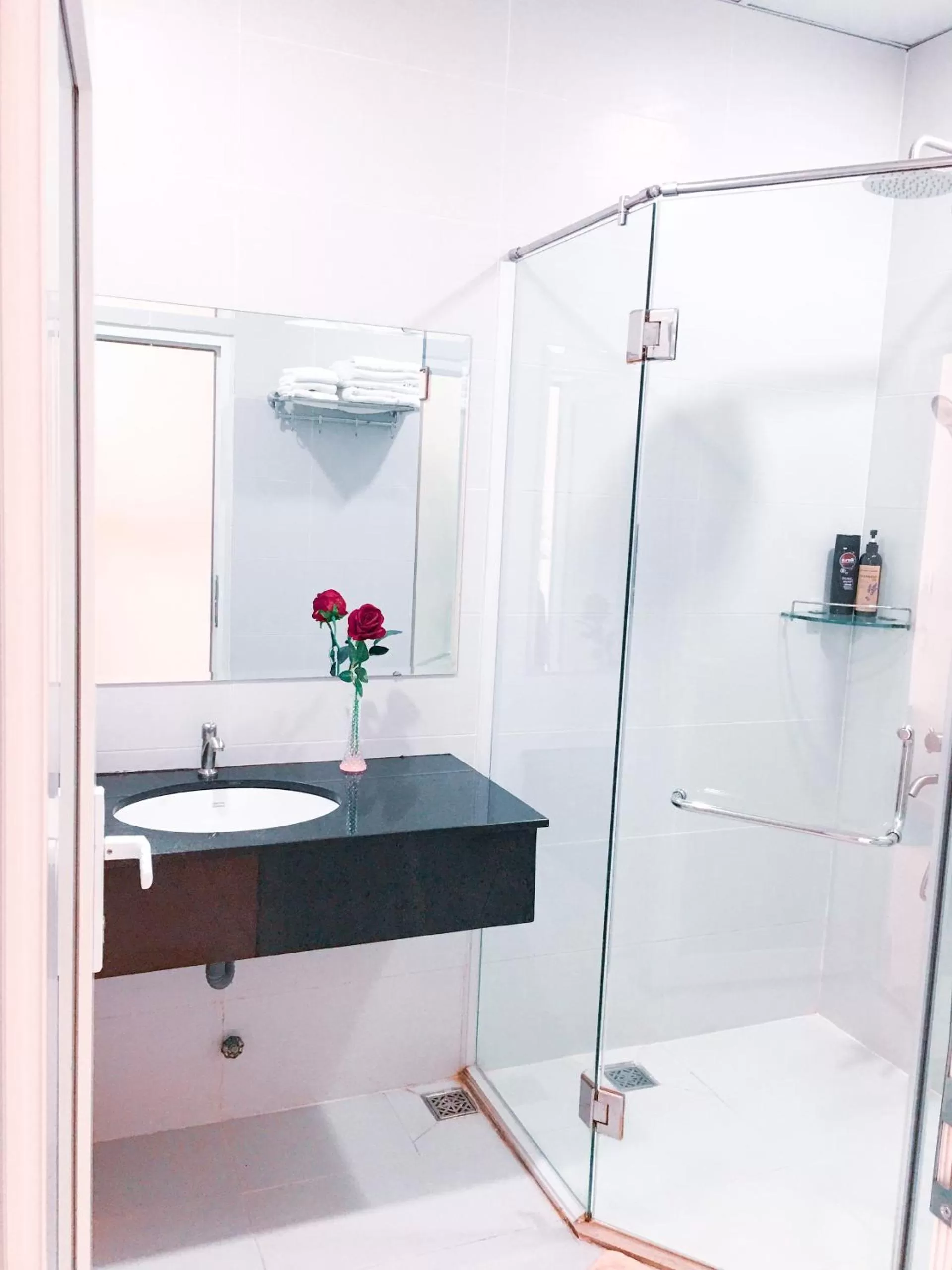 Bathroom in Victory Airport Hotel