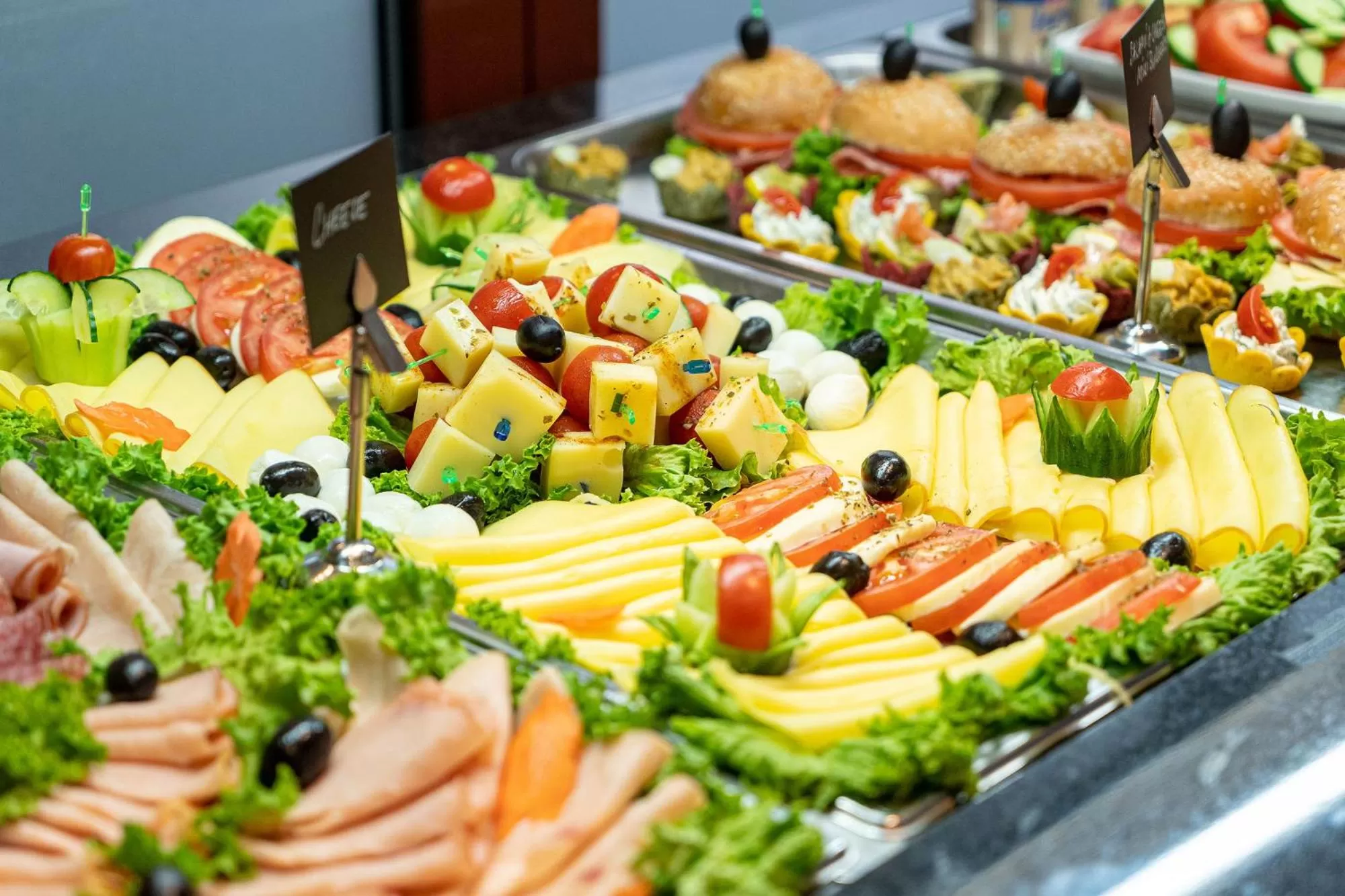 Buffet breakfast in Hotel Parliament