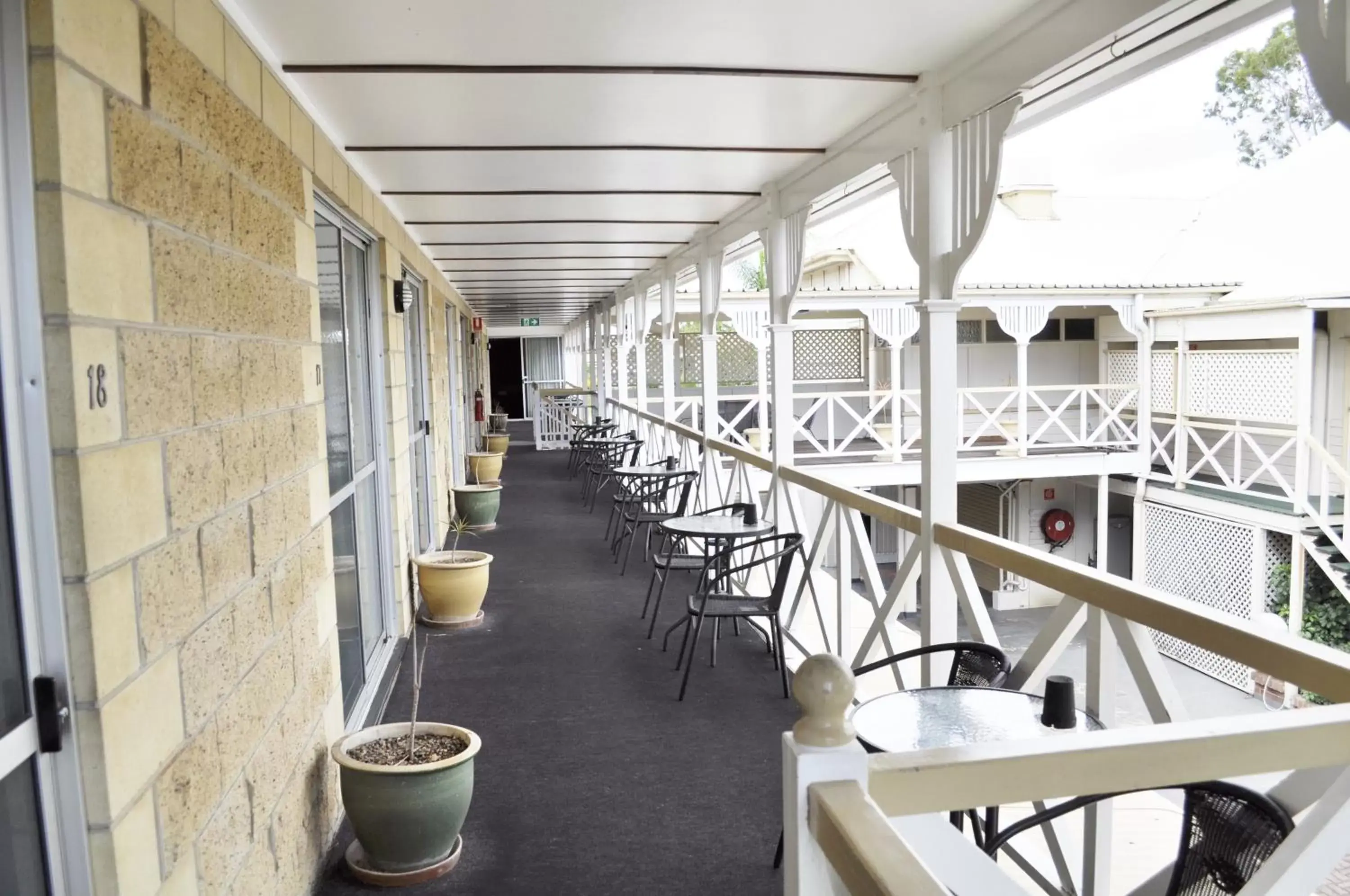 Balcony/Terrace in Alexandra Park Motor Inn