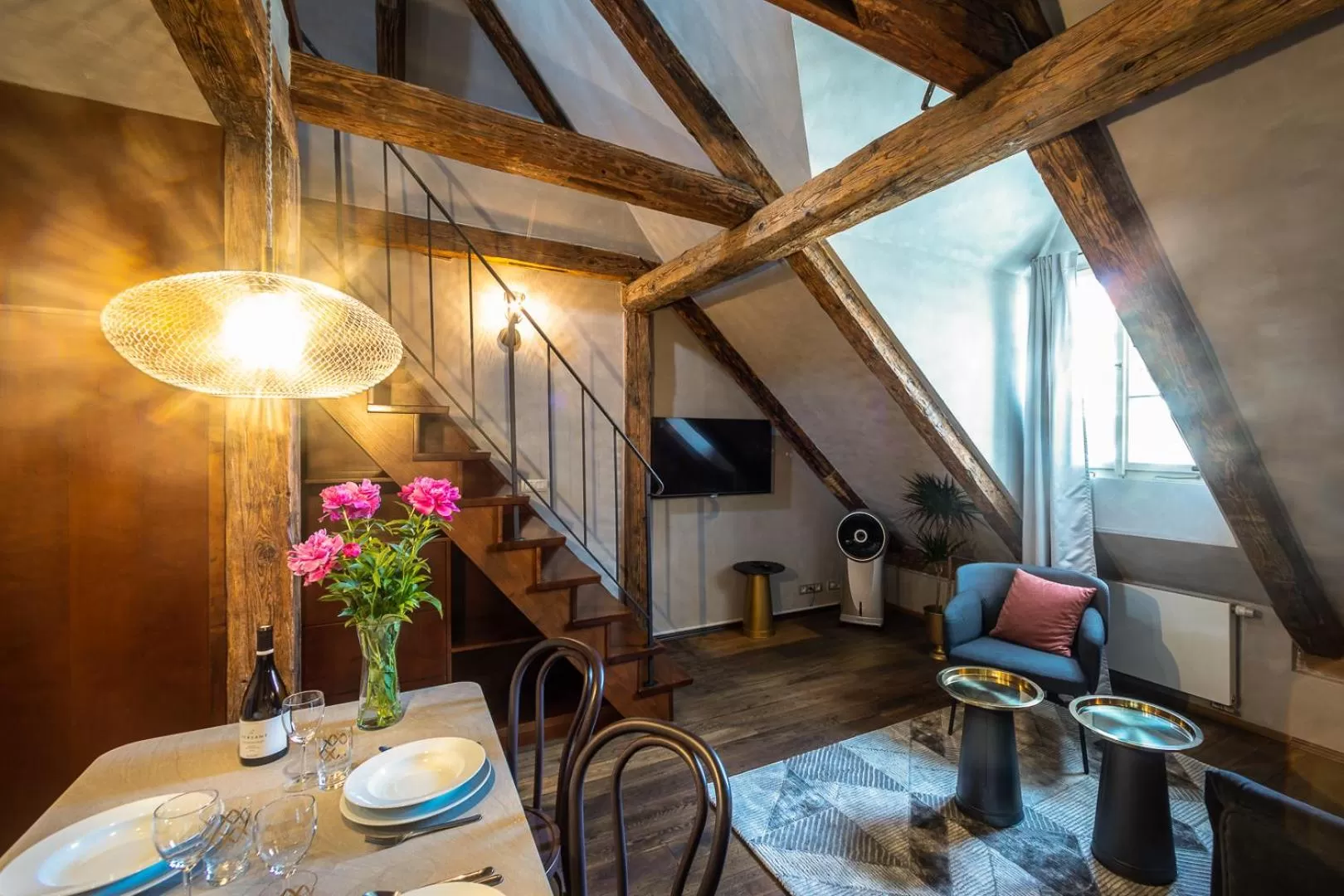 Living room in Miss Sophie's Charles Bridge