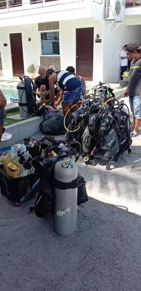 Diving in The Philip Ann Resort