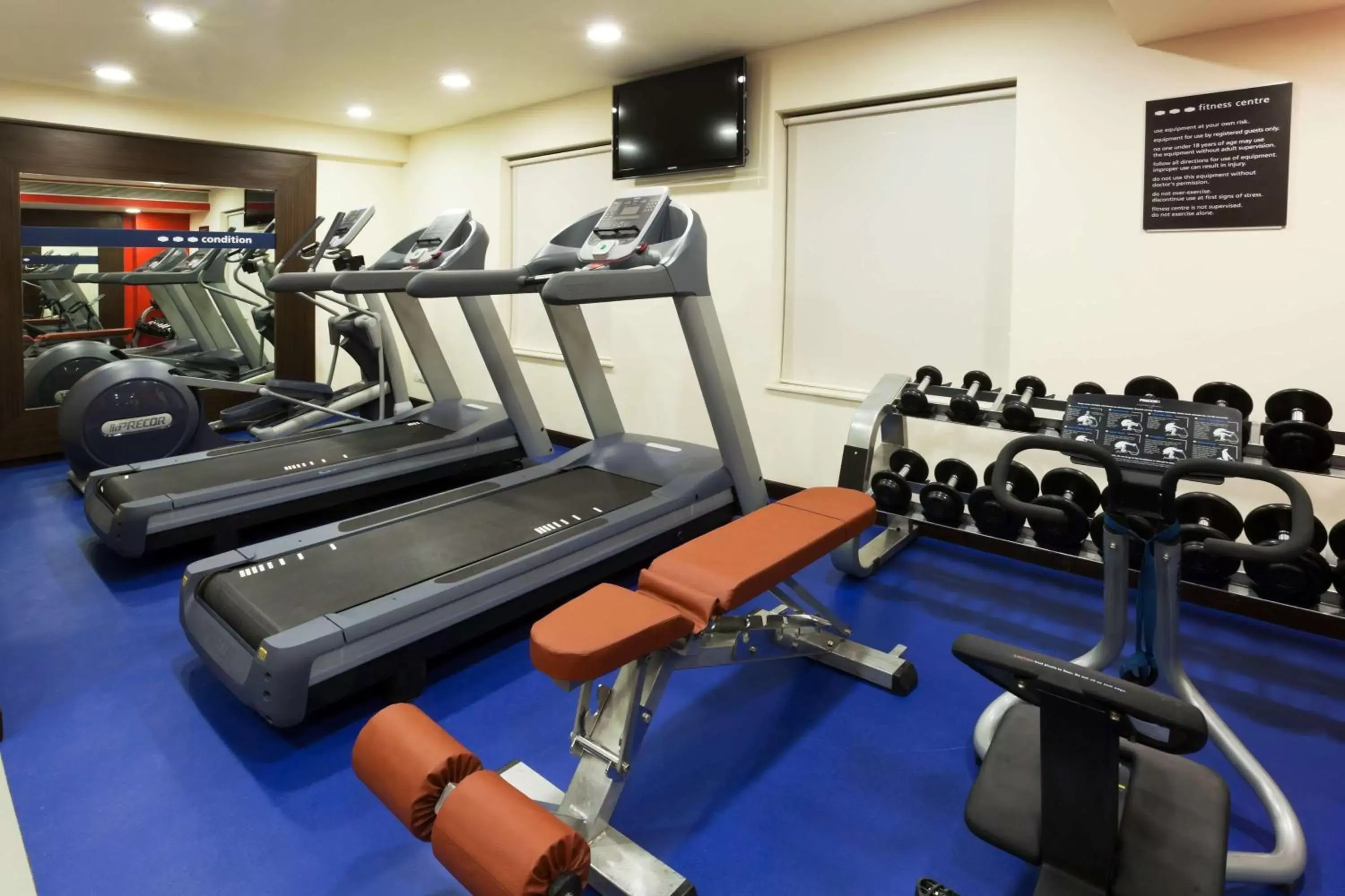 Fitness centre/facilities, Fitness Center/Facilities in Hampton by Hilton Vadodara-Alkapuri