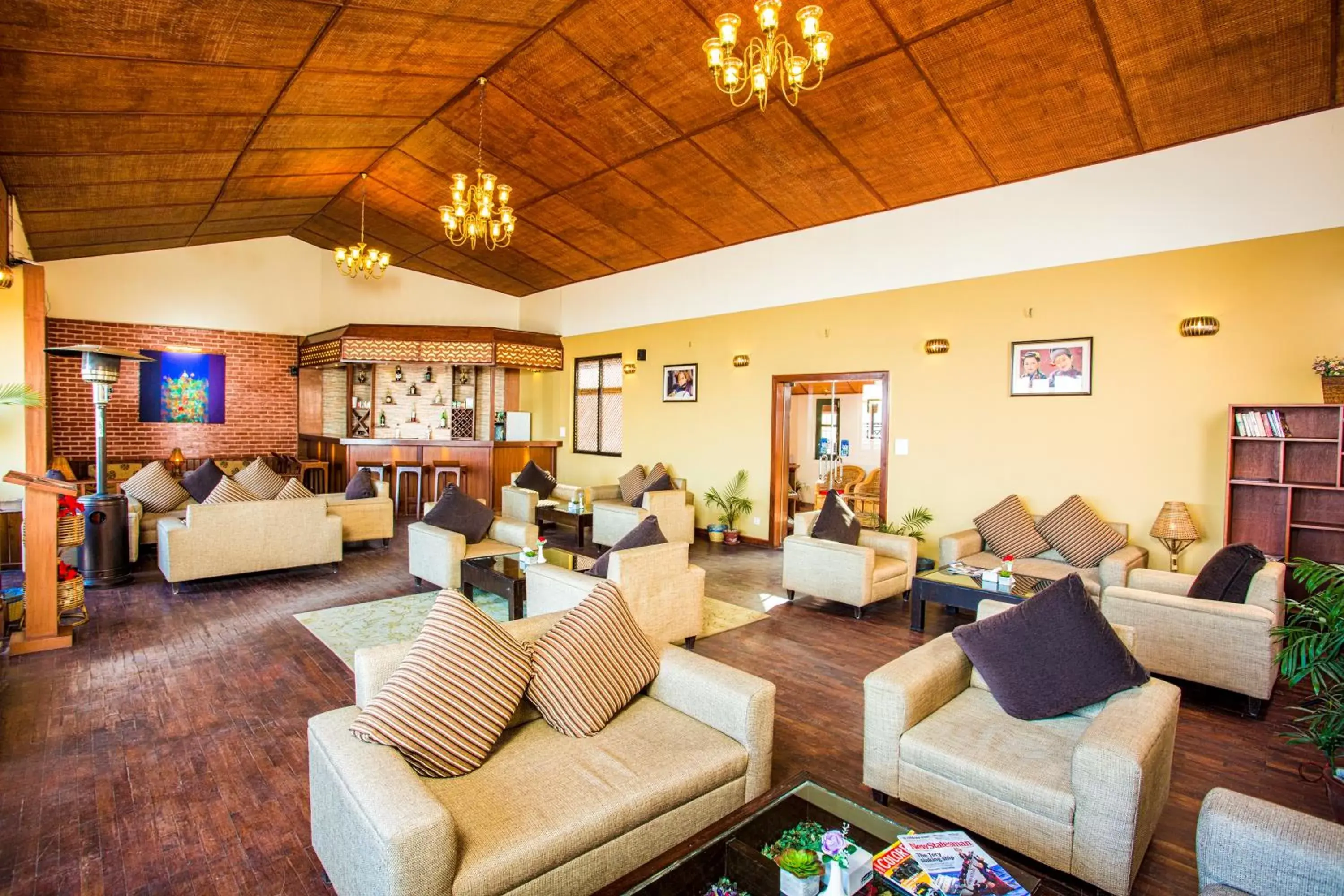 Lounge or bar in Hotel Himalayan Villa - Nagarkot Lounge or bar in Hotel Himalayan Villa - Nagarkot